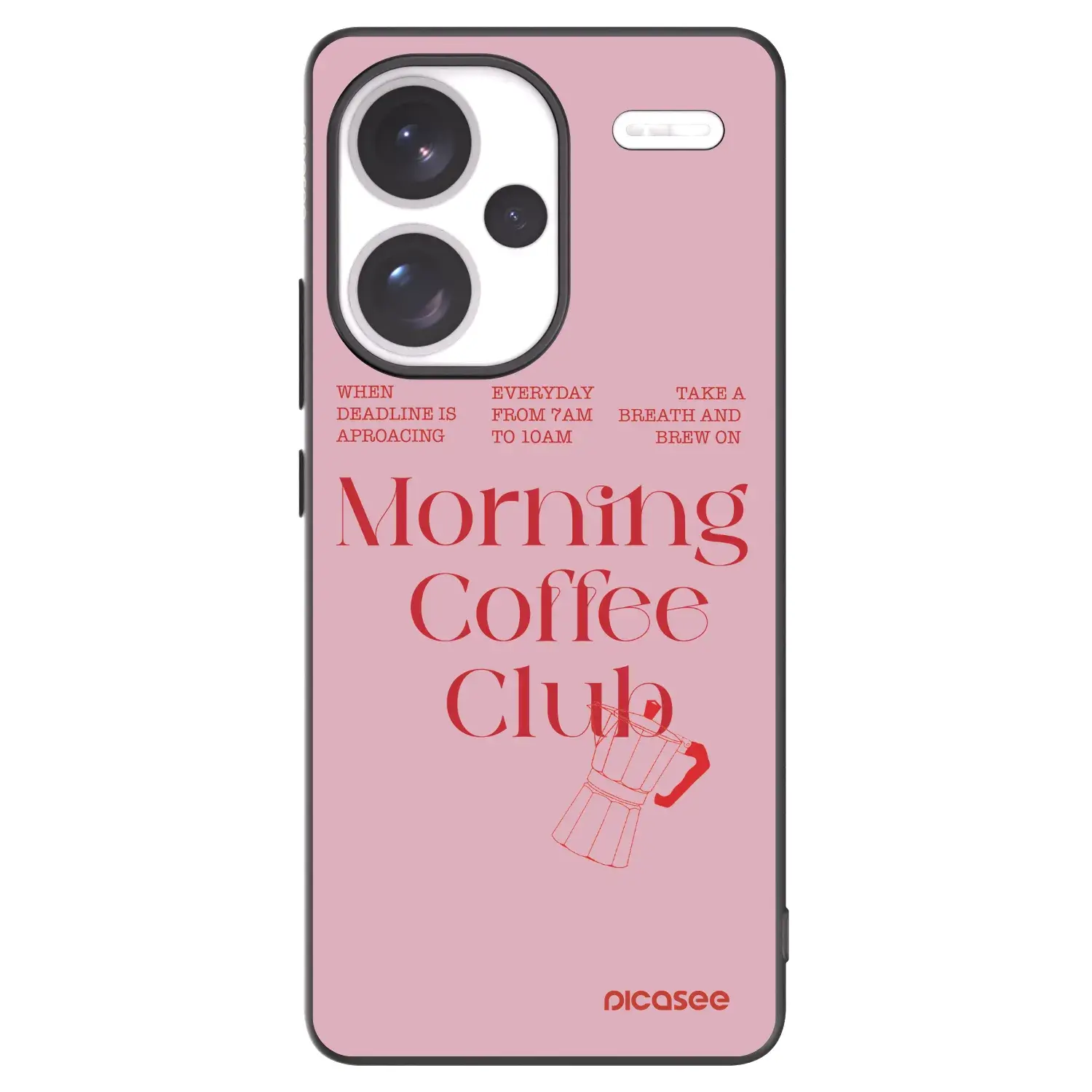 Silikonový černý obal pro Xiaomi Redmi Note 13 Pro+ 5G - Morning