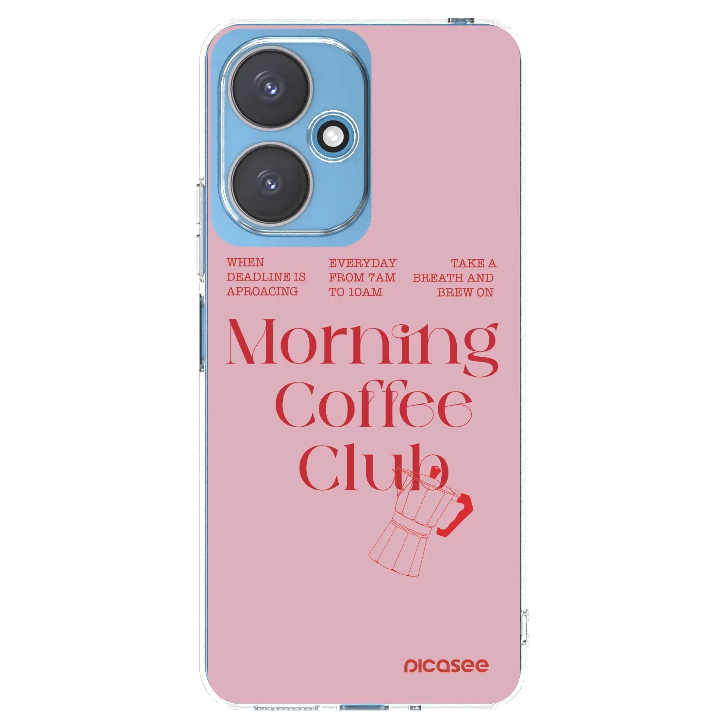 Silikonový průhledný obal pro Xiaomi Redmi 13C 5G - Morning