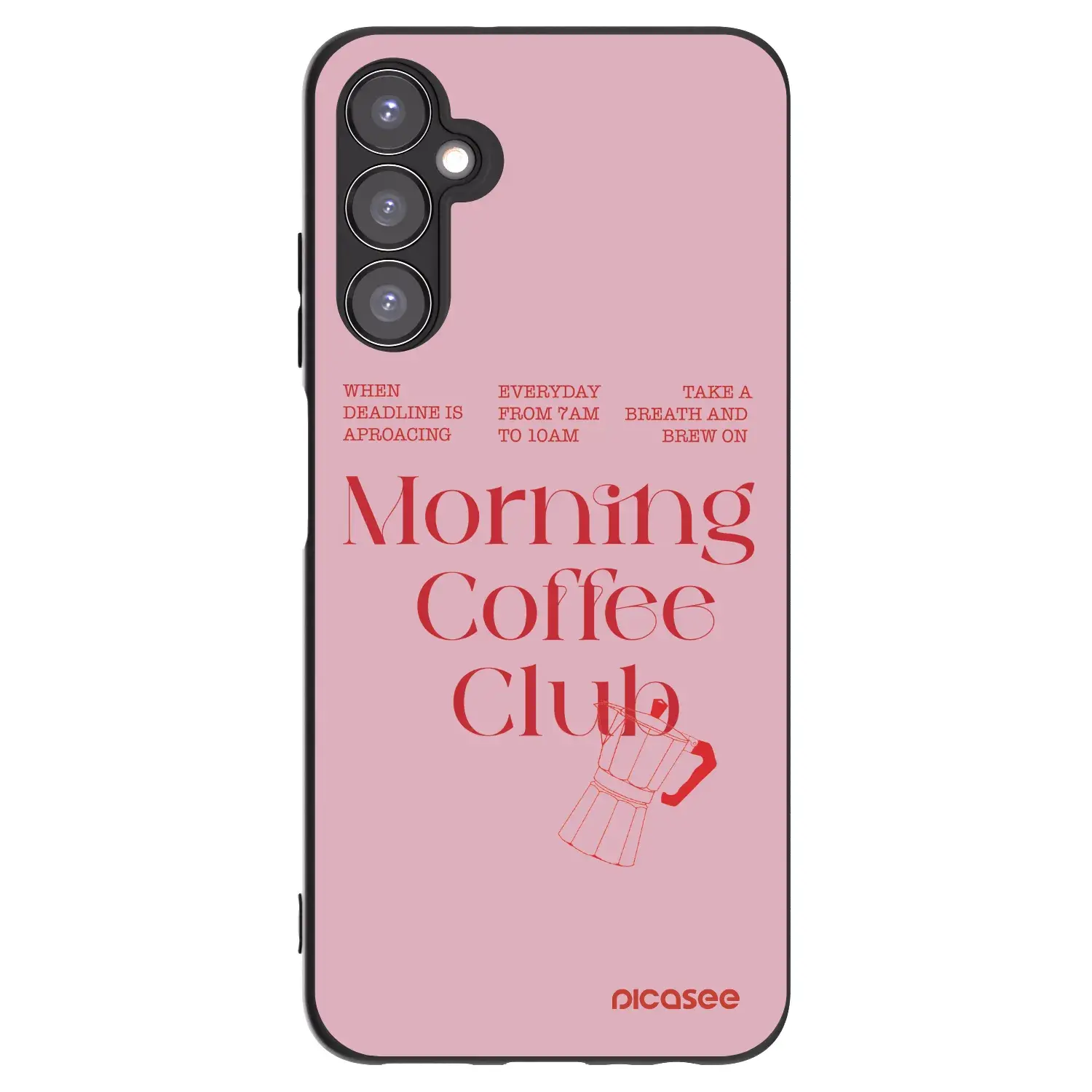 Silikonový černý obal pro Samsung Galaxy A05s A057G - Morning