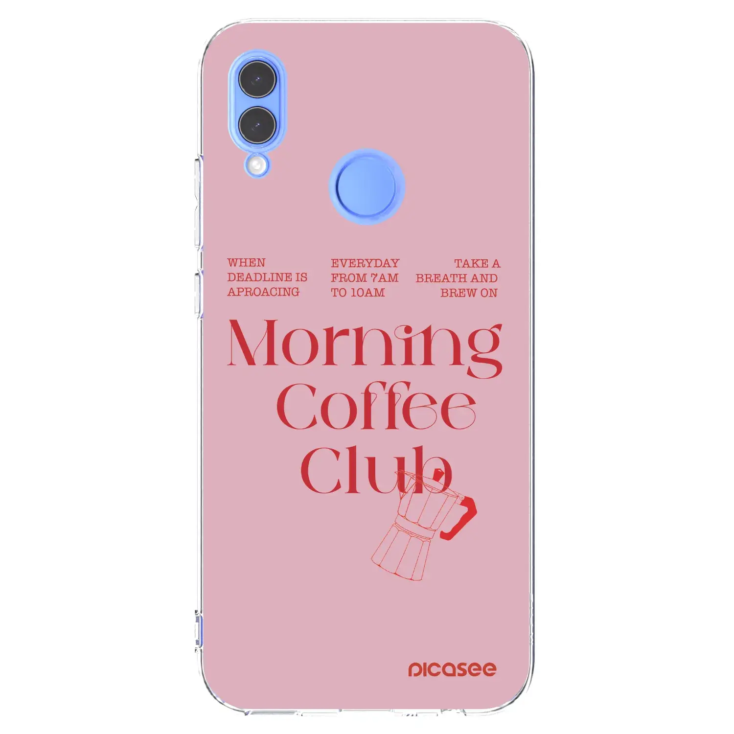 Silikonový průhledný obal pro Honor 10 Lite - Morning
