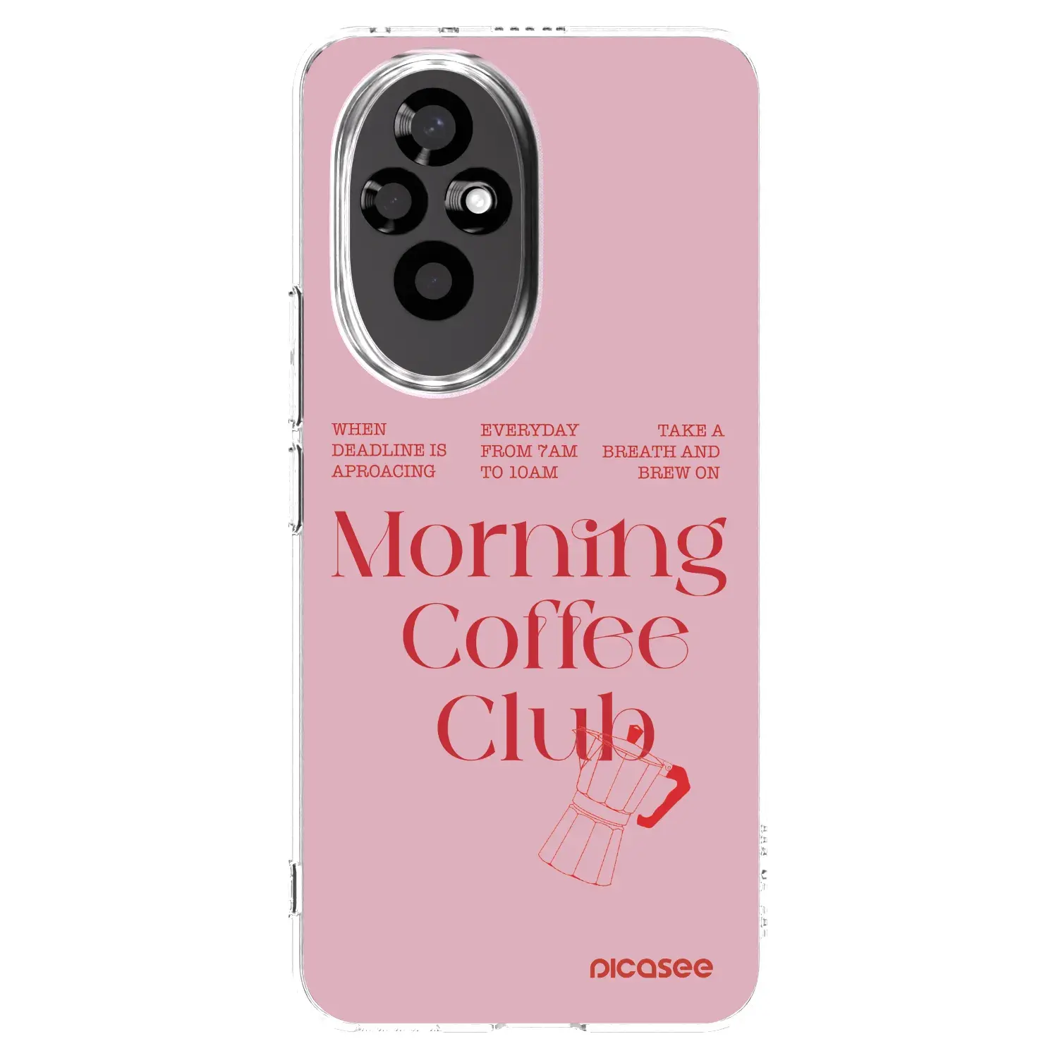 Silikonový průhledný obal pro Honor 200 Pro 5G - Morning