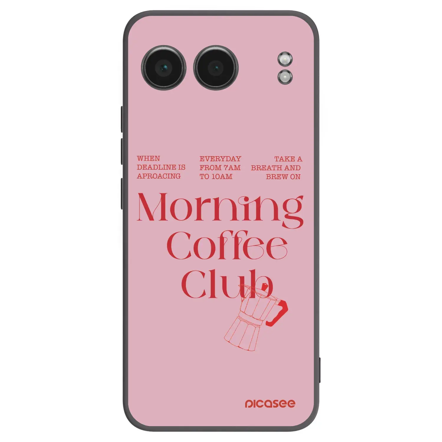 Silikonový černý obal pro OnePlus Nord 4 - Morning