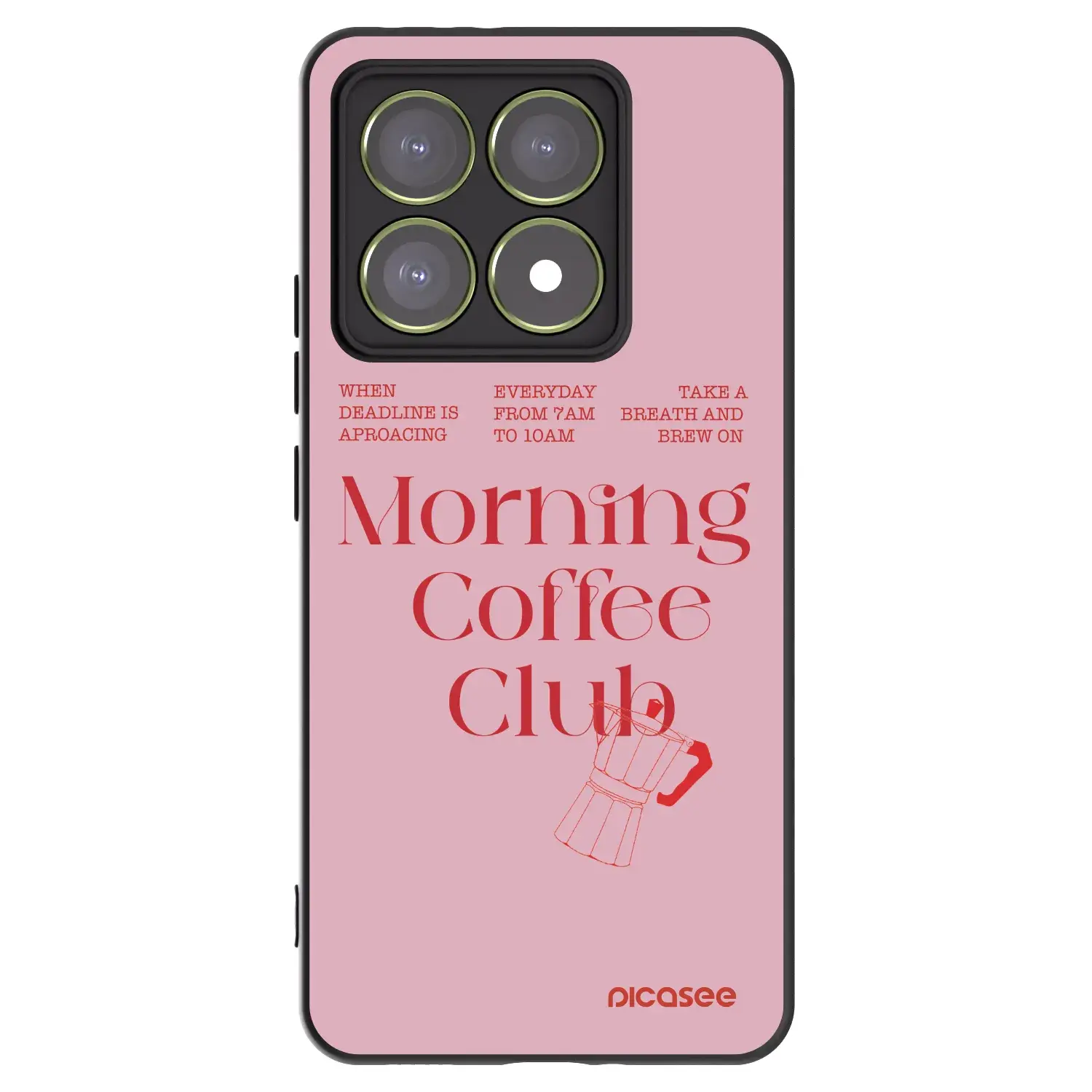 Silikonový černý obal pro Xiaomi 14T - Morning