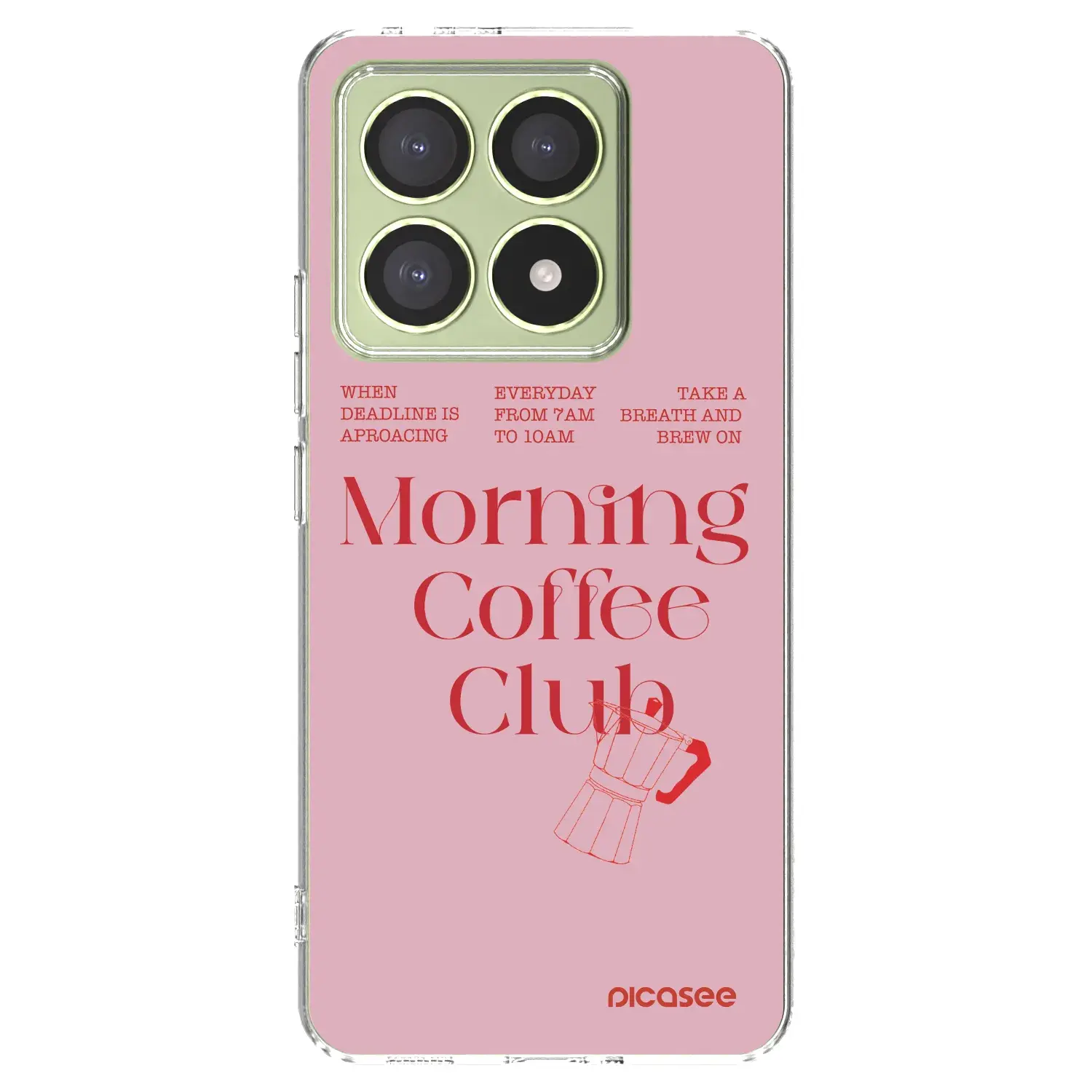 Silikonový průhledný obal pro Xiaomi 14T - Morning