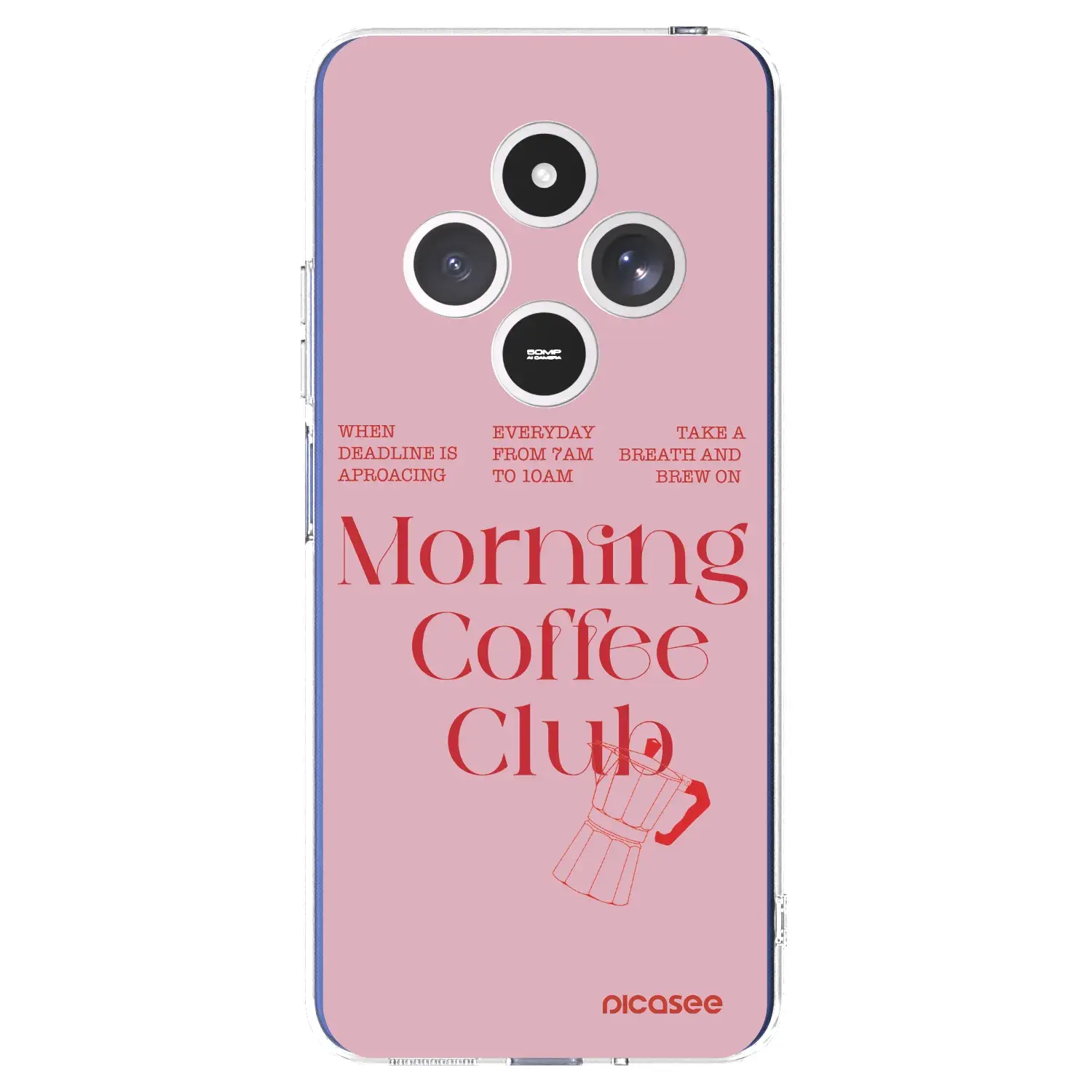 Silikonový průhledný obal pro Xiaomi Redmi 14C - Morning