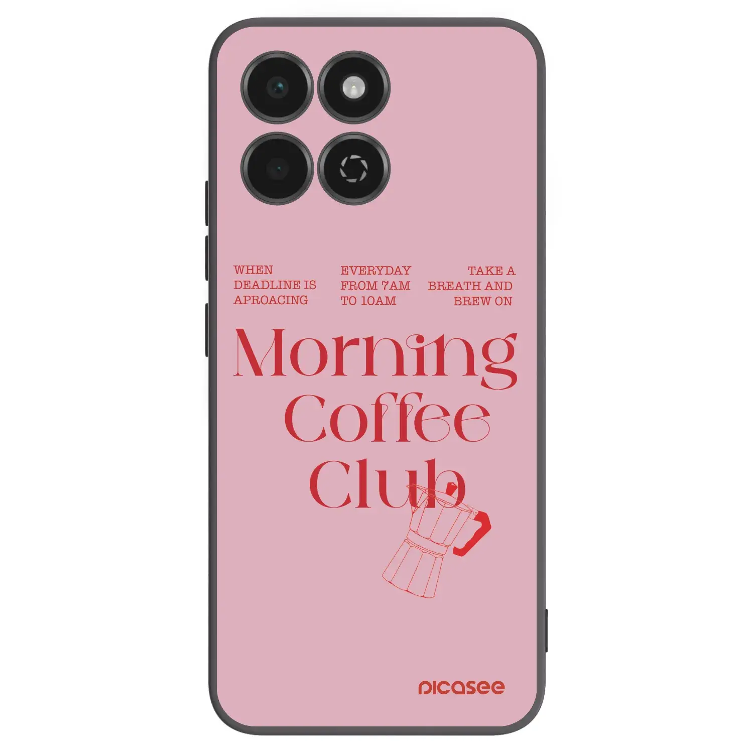 Silikonový černý obal pro Honor 200 Smart 5G - Morning