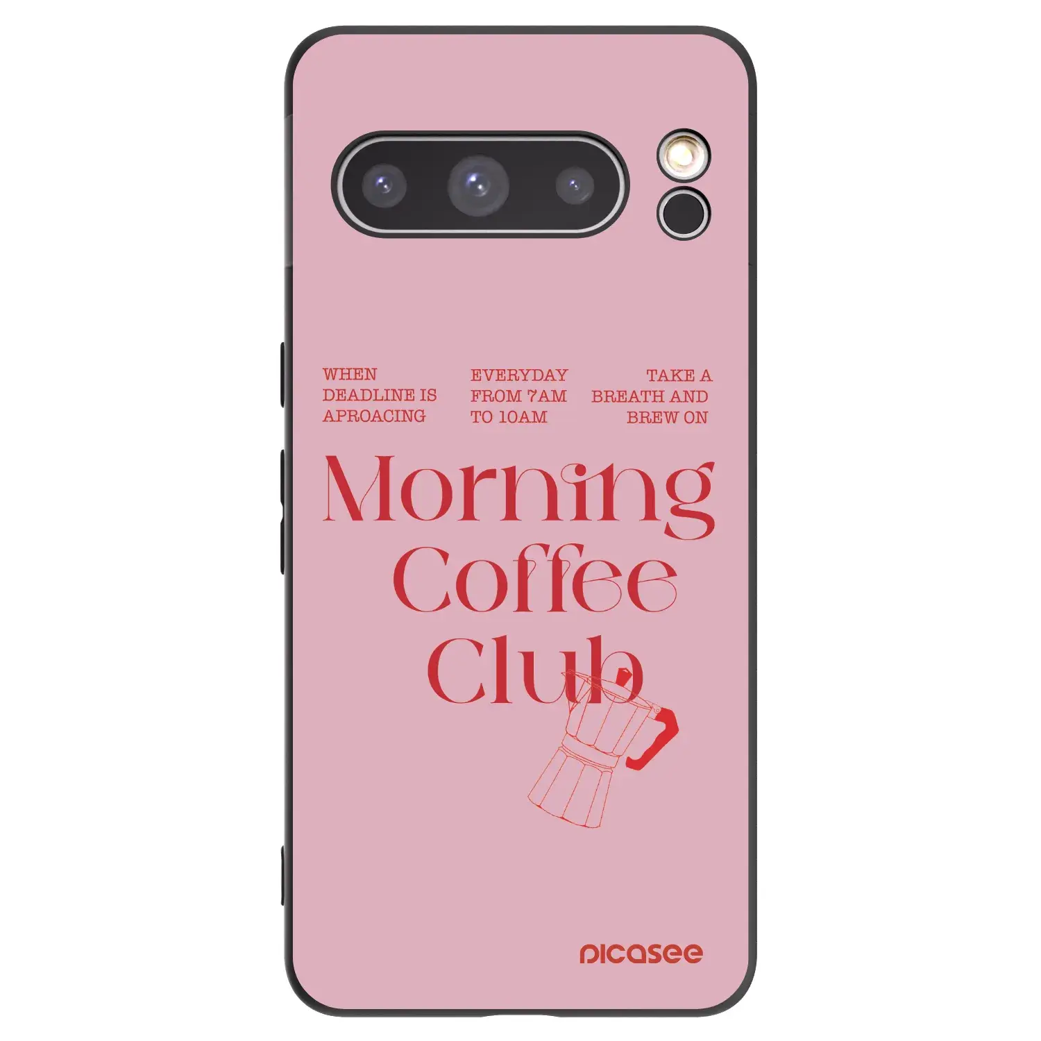 Silikonový černý obal pro Google Pixel 8 Pro - Morning