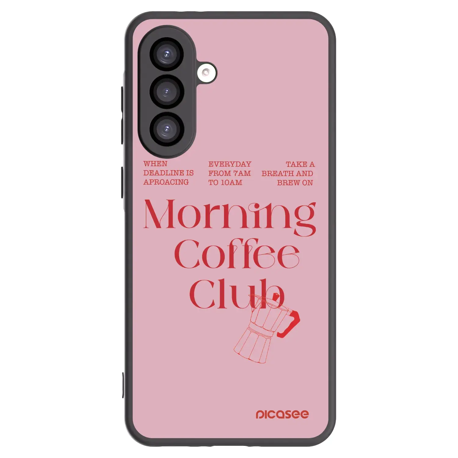 Silikonový černý obal pro Samsung Galaxy A26 5G A266B - Morning