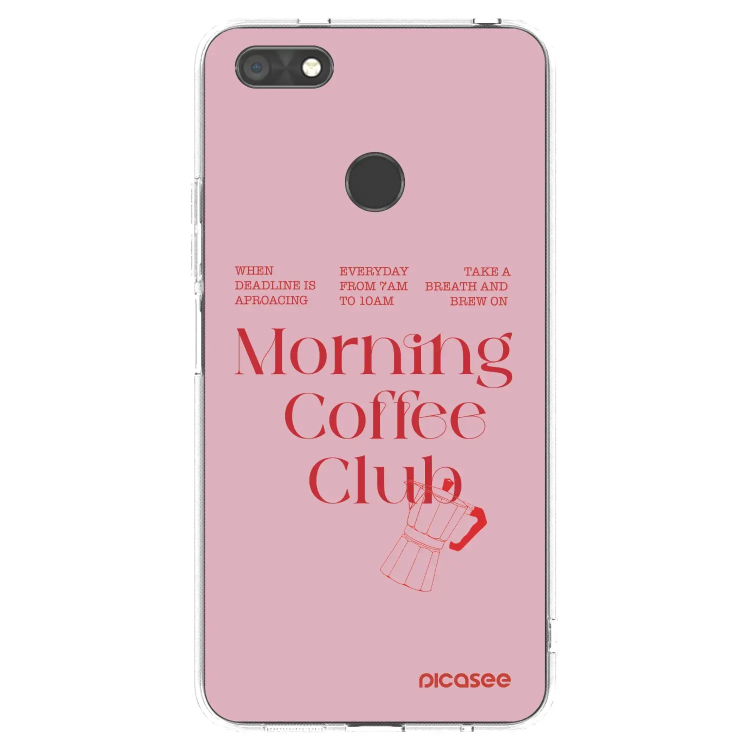 Silikonový průhledný obal pro Huawei P9 Lite Mini - Morning