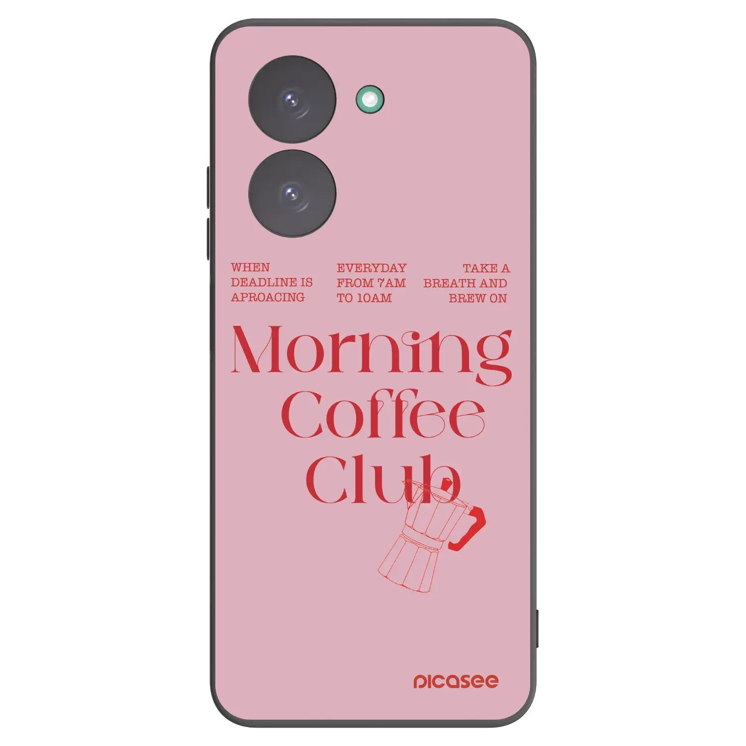 Silikonový černý obal pro Xiaomi Redmi A5 - Morning