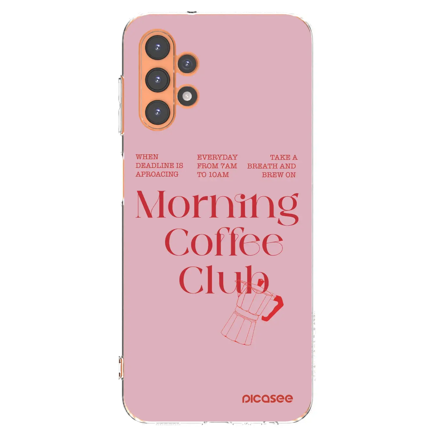 Silikonový průhledný obal pro Samsung Galaxy A13 5G - Morning