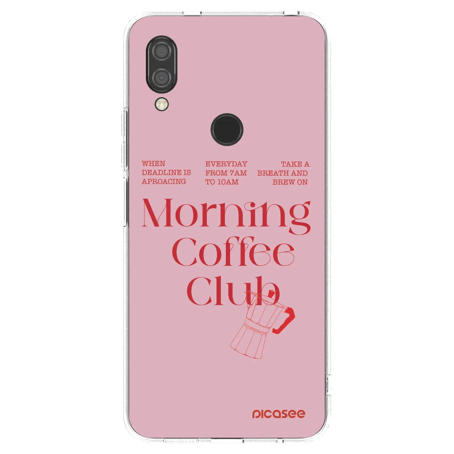 Silikonový průhledný obal pro Xiaomi Redmi 7 - Morning