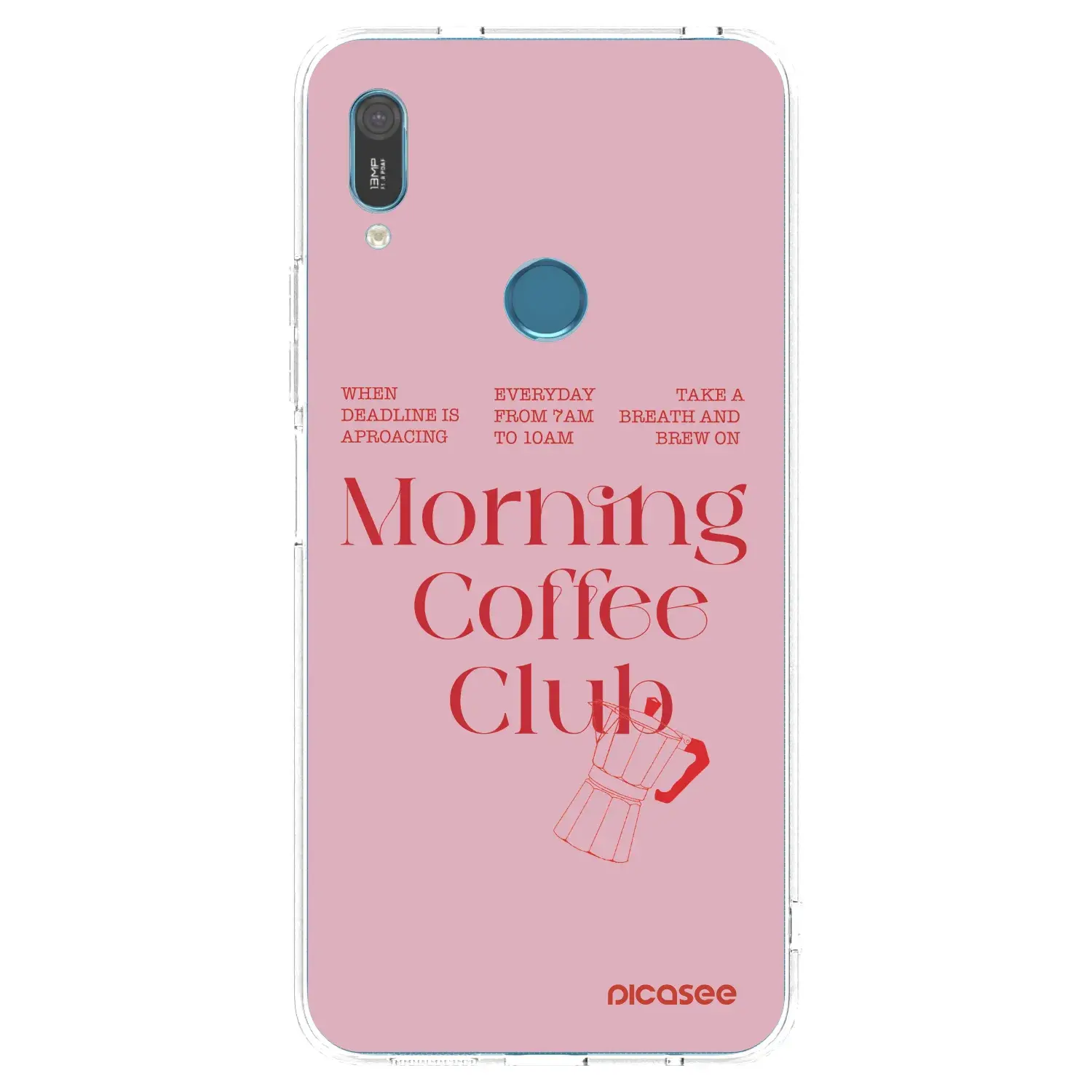 Silikonový průhledný obal pro Huawei Y6 2019 - Morning
