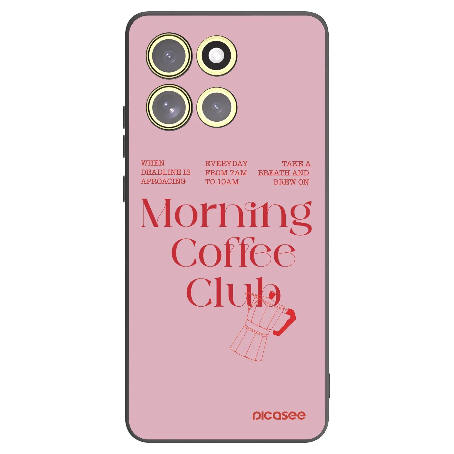 Silikonový černý obal pro Motorola Moto G86 5G - Morning