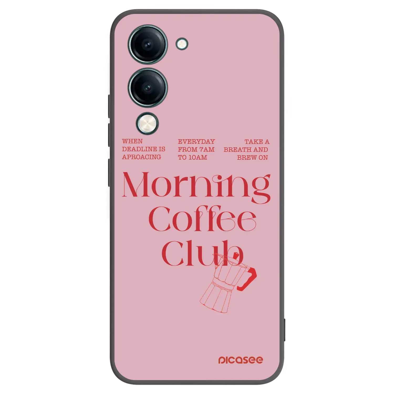 Silikonový černý obal pro Vivo Y29s 5G - Morning