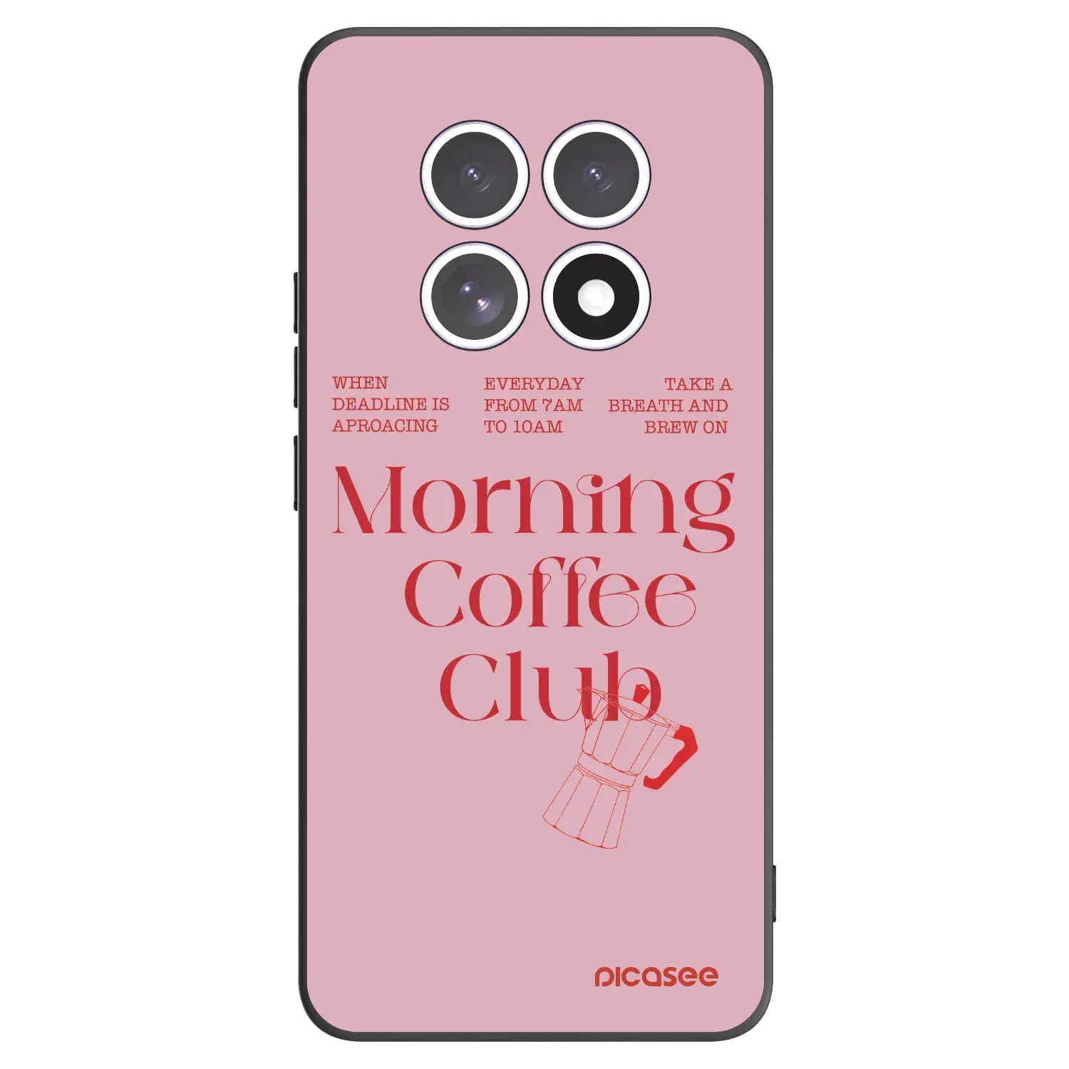 Silikonový černý obal pro Xiaomi Redmi Note 15 4G - Morning