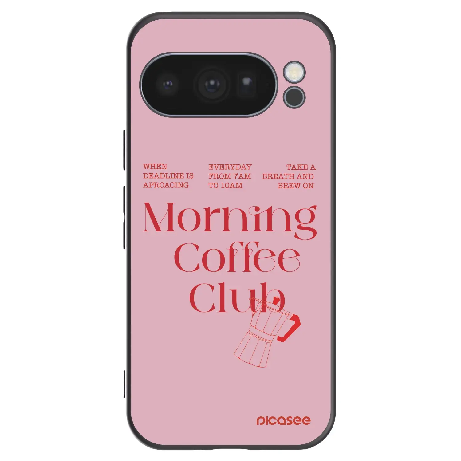 Silikonový černý obal pro Google Pixel 10 Pro - Morning