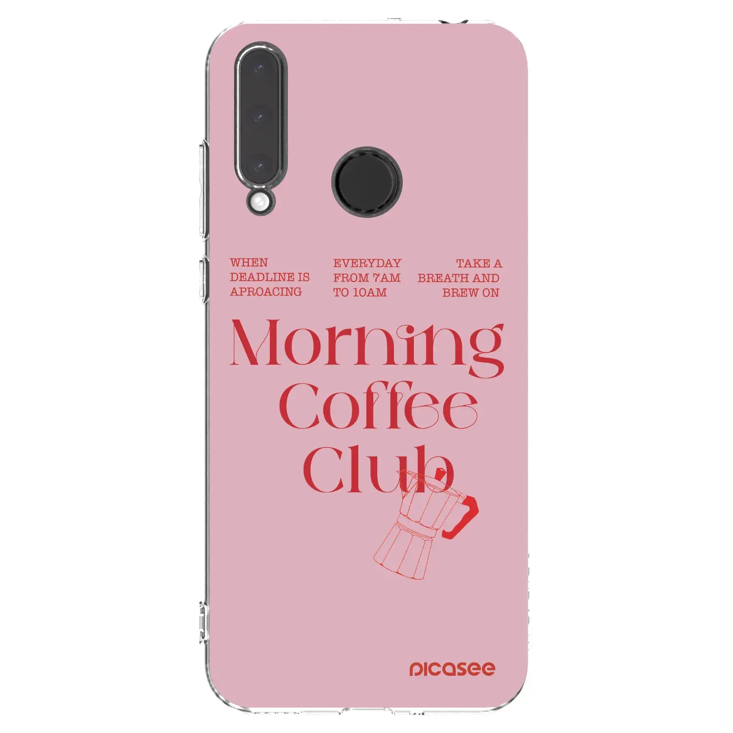 Silikonový průhledný obal pro Honor 20 Lite - Morning