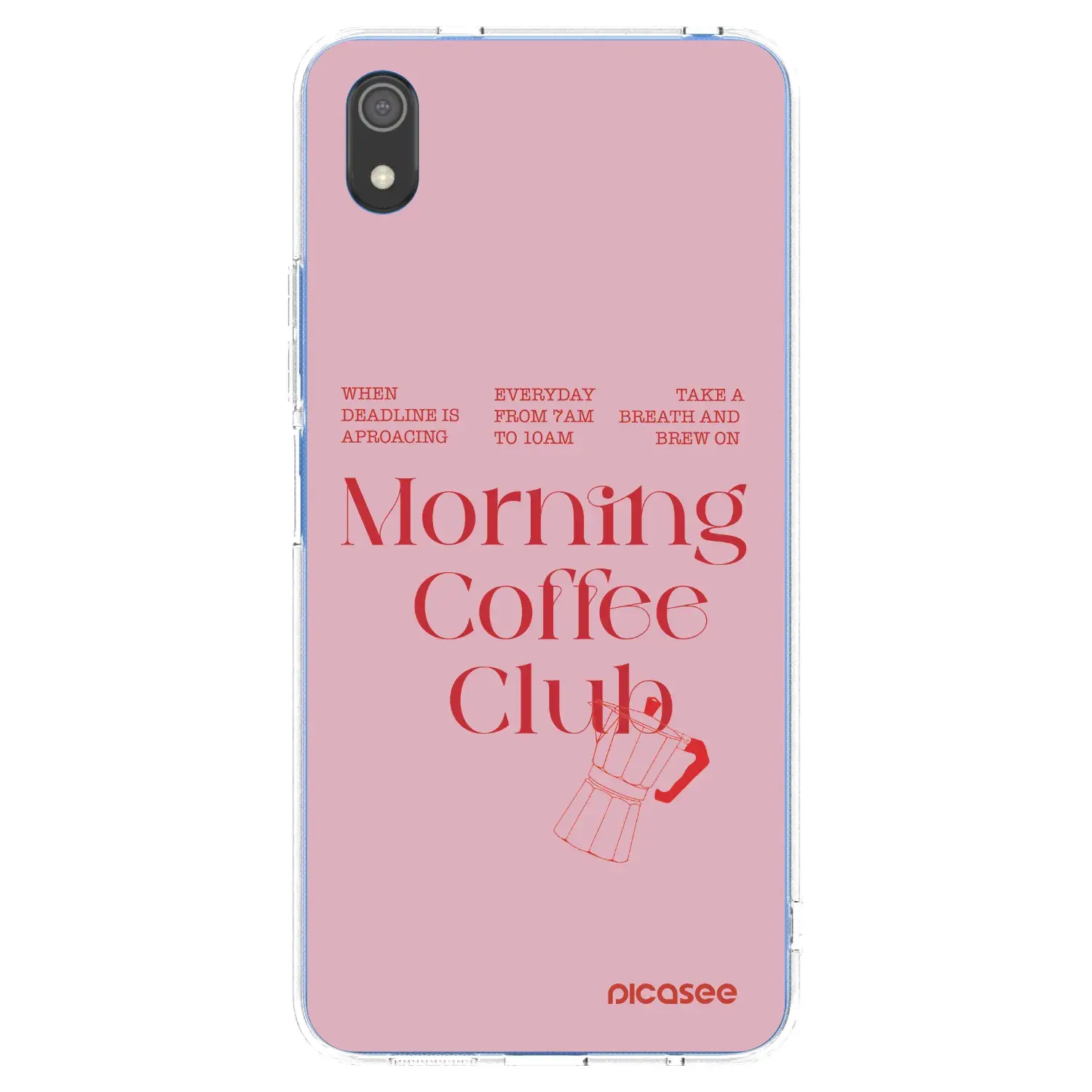 Silikonový průhledný obal pro Xiaomi Redmi 7A - Morning