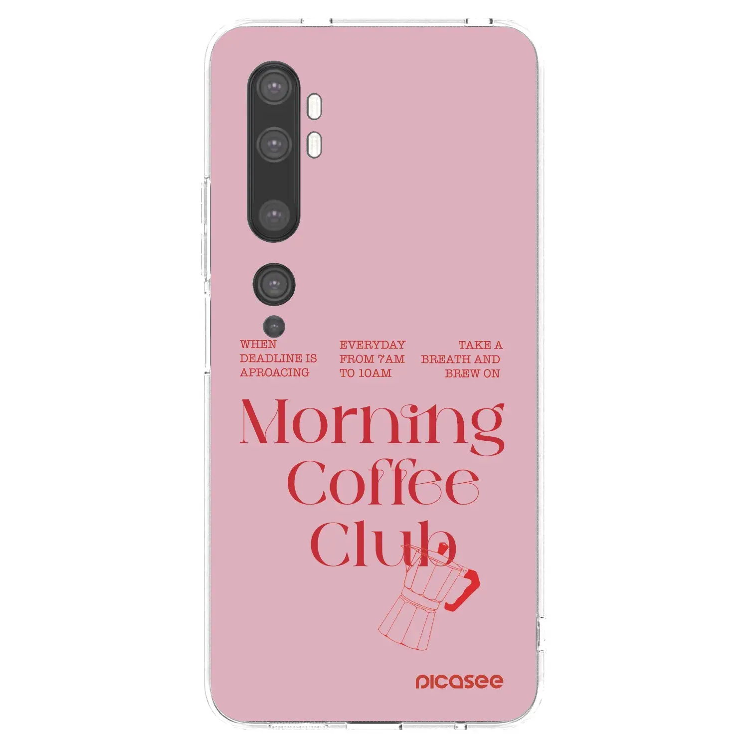 Silikonový průhledný obal pro Xiaomi Mi Note 10 (Pro) - Morning