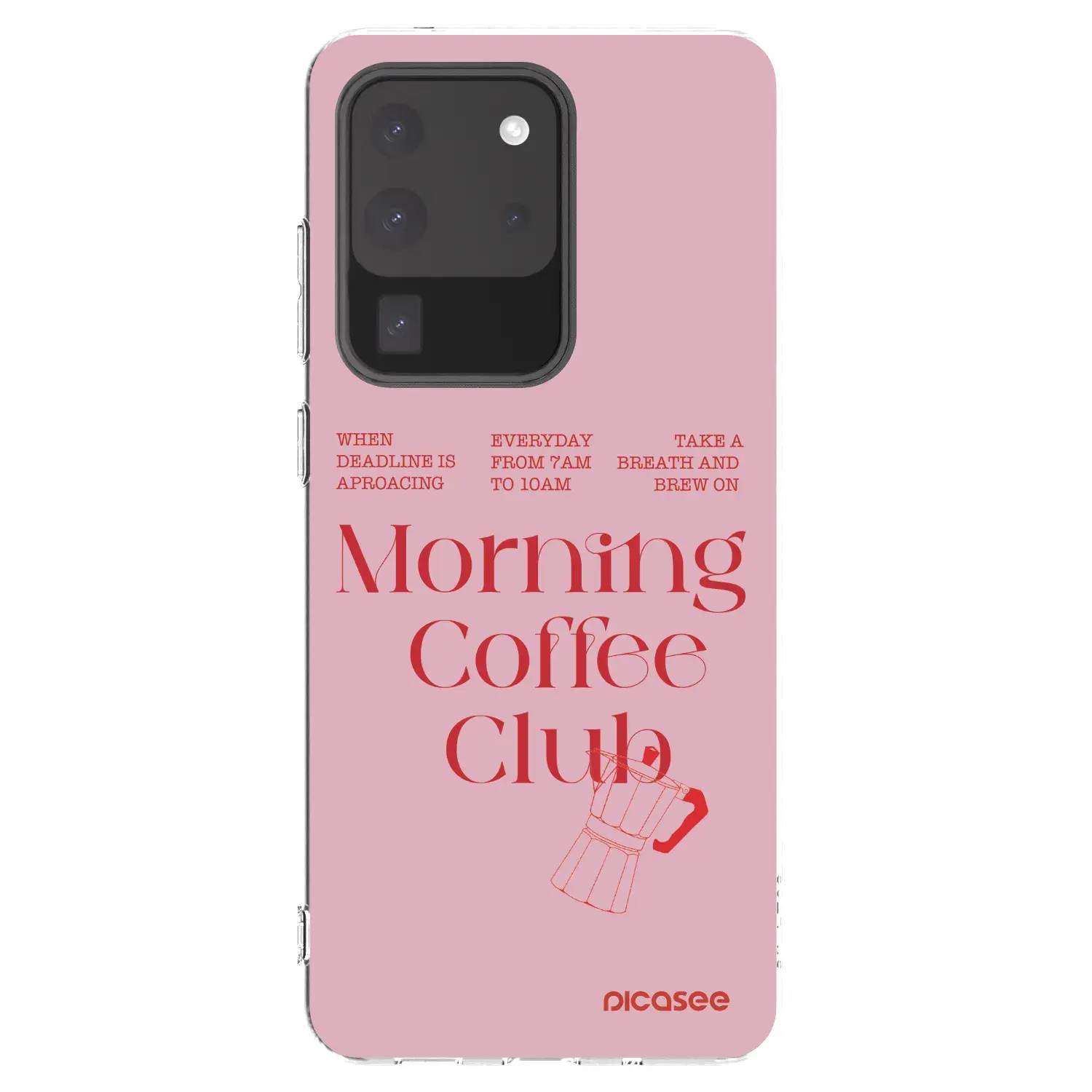 Silikonový průhledný obal pro Samsung Galaxy S20 Ultra 5G G988F - Morning