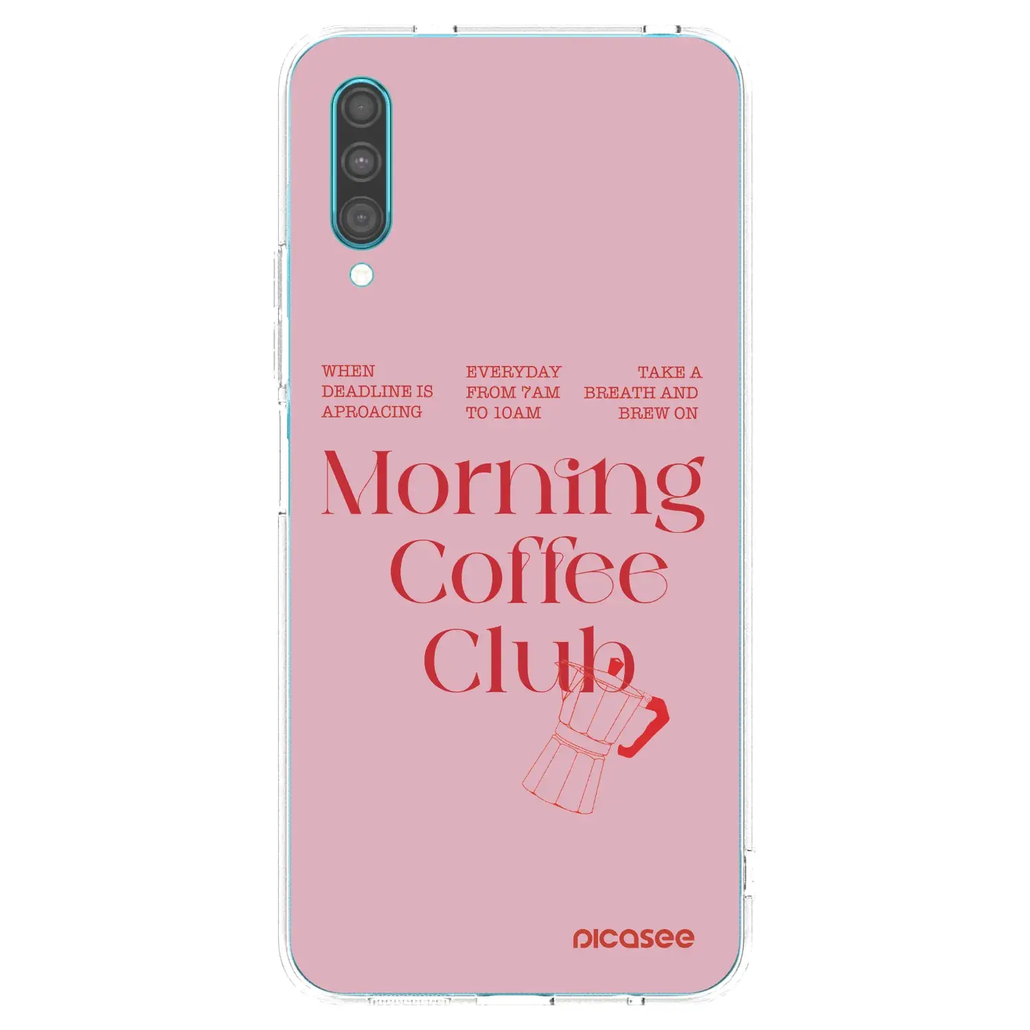 Silikonový průhledný obal pro Samsung Galaxy A30s A307F - Morning