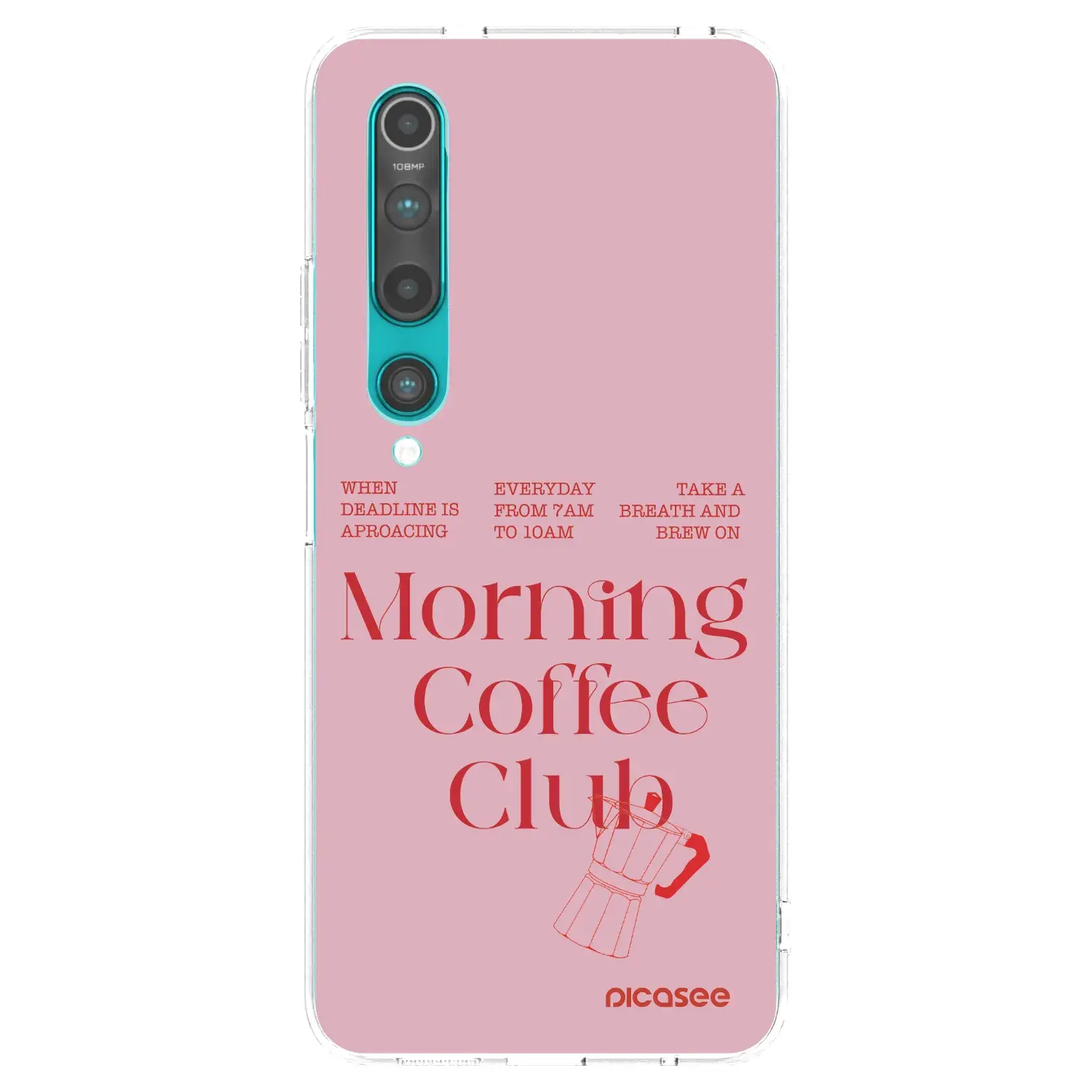 Silikonový průhledný obal pro Xiaomi Mi 10 - Morning