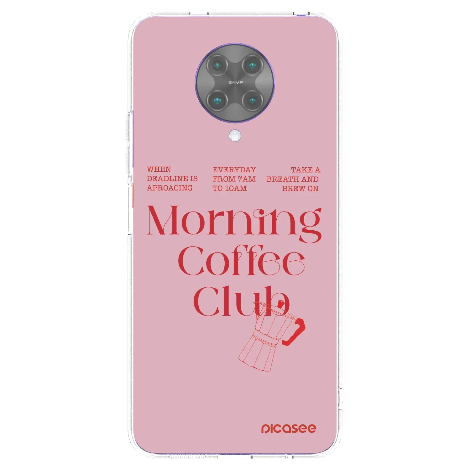 Silikonový průhledný obal pro Xiaomi Poco F2 Pro - Morning