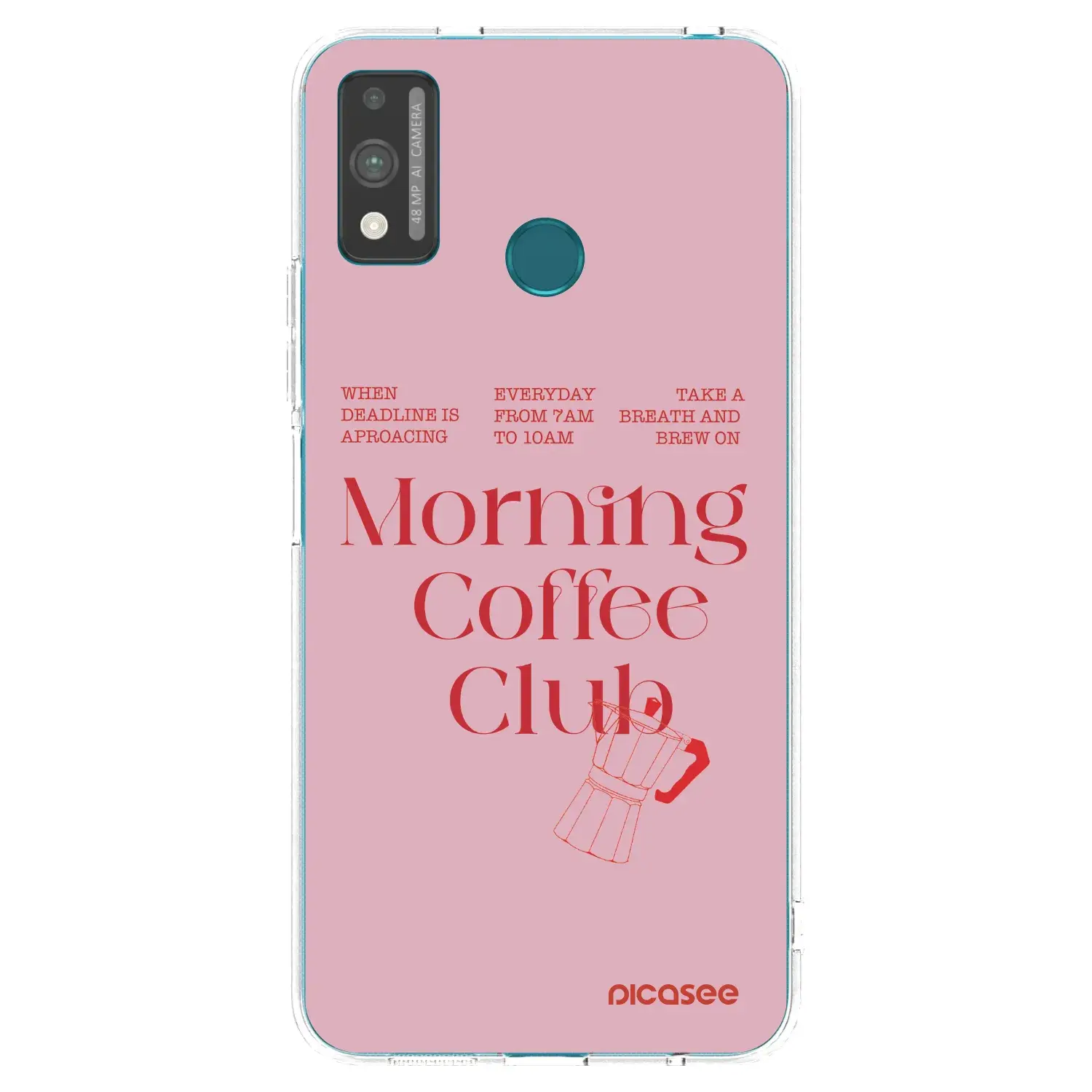 Silikonový průhledný obal pro Honor 9X Lite - Morning