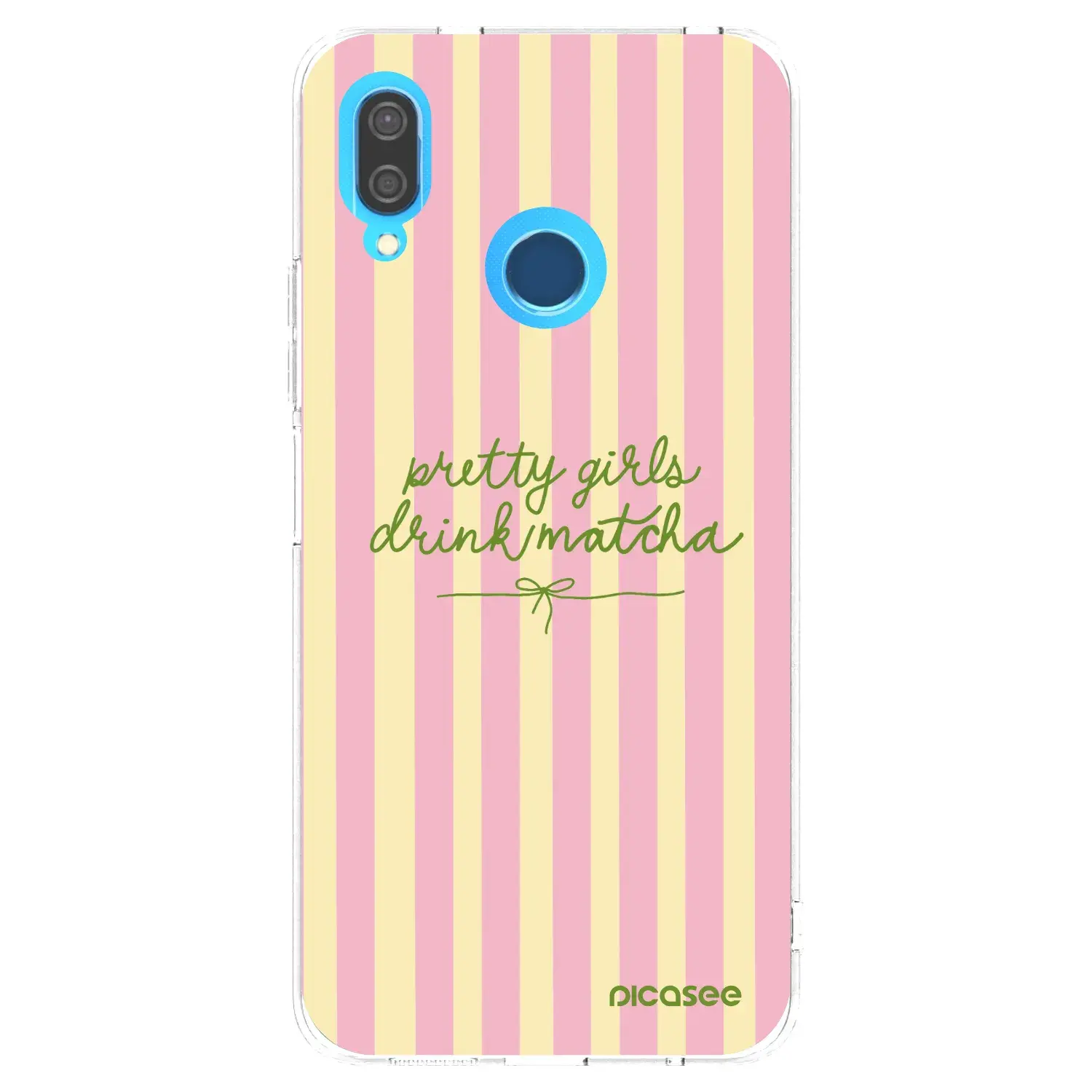 Silikonový průhledný obal pro Huawei P20 Lite - Pretty matcha
