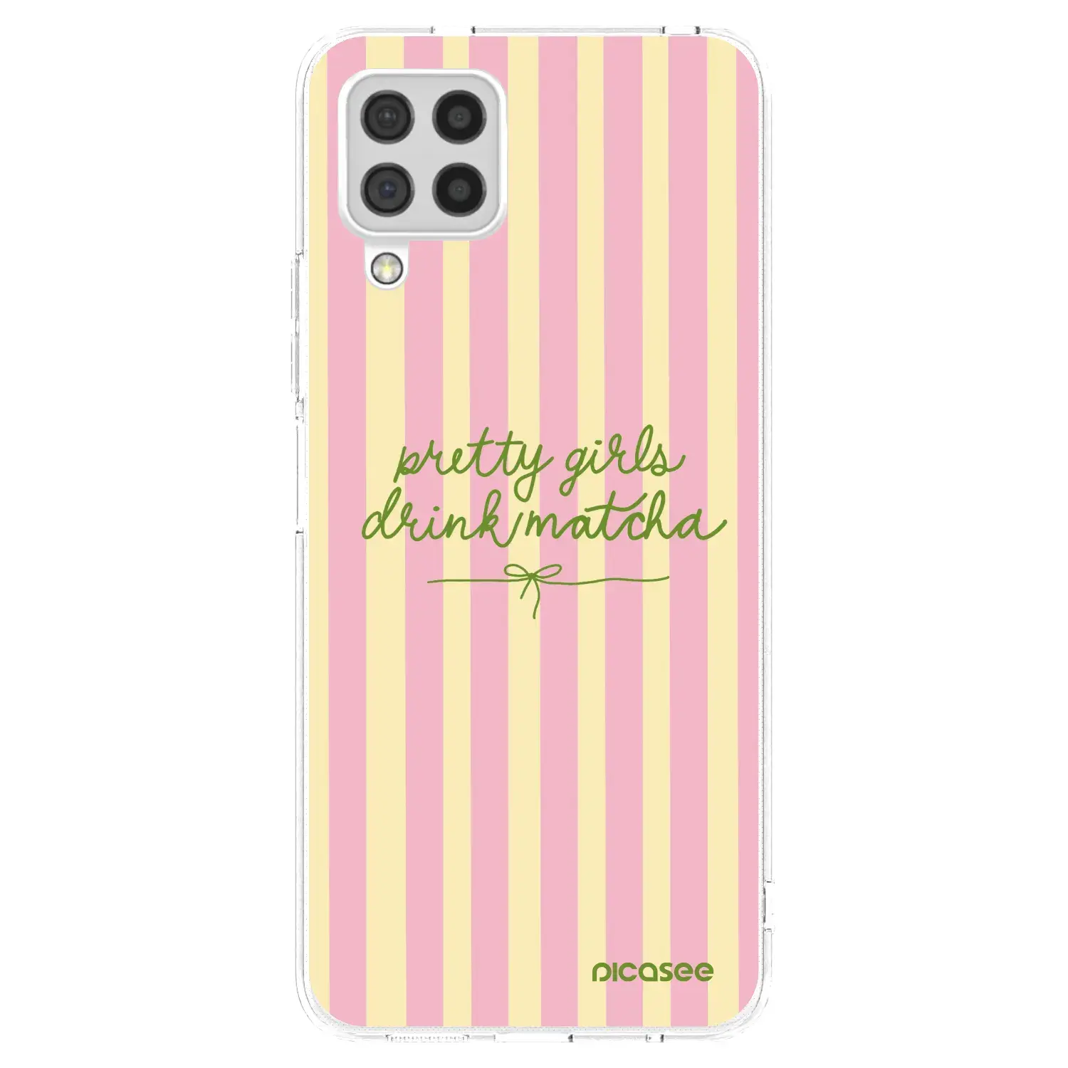 Silikonový průhledný obal pro Samsung Galaxy A22 A225F 4G - Pretty matcha