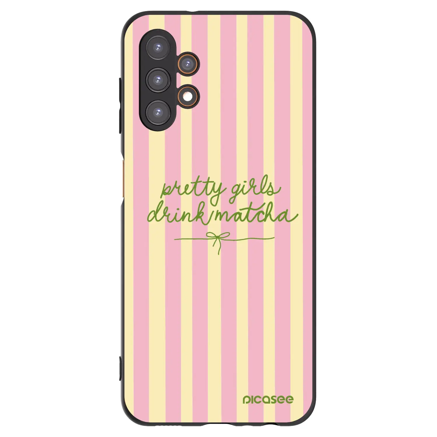 Silikonový černý obal pro Samsung Galaxy A13 4G A135 - Pretty matcha