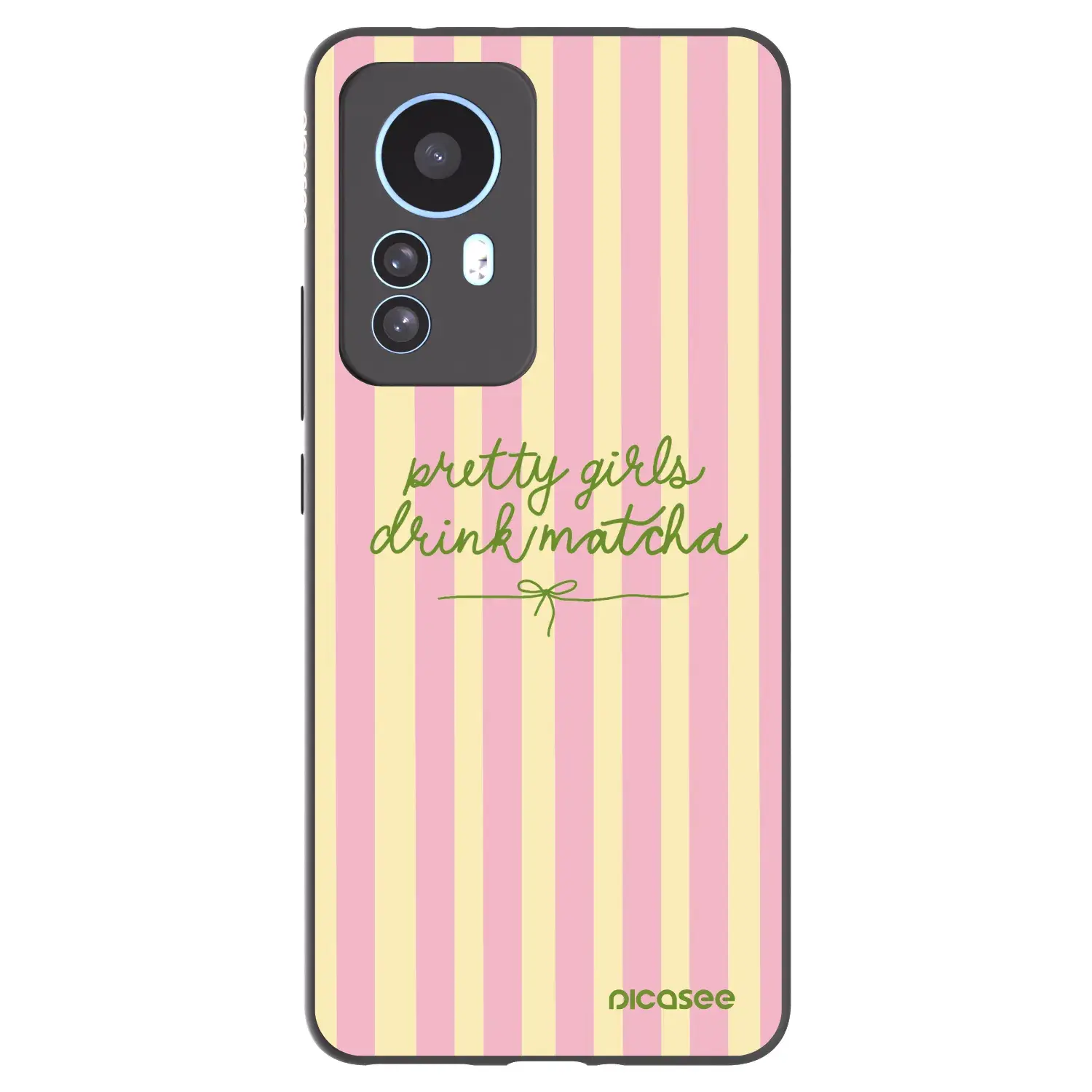 Silikonový černý obal pro Xiaomi 12T Pro - Pretty matcha