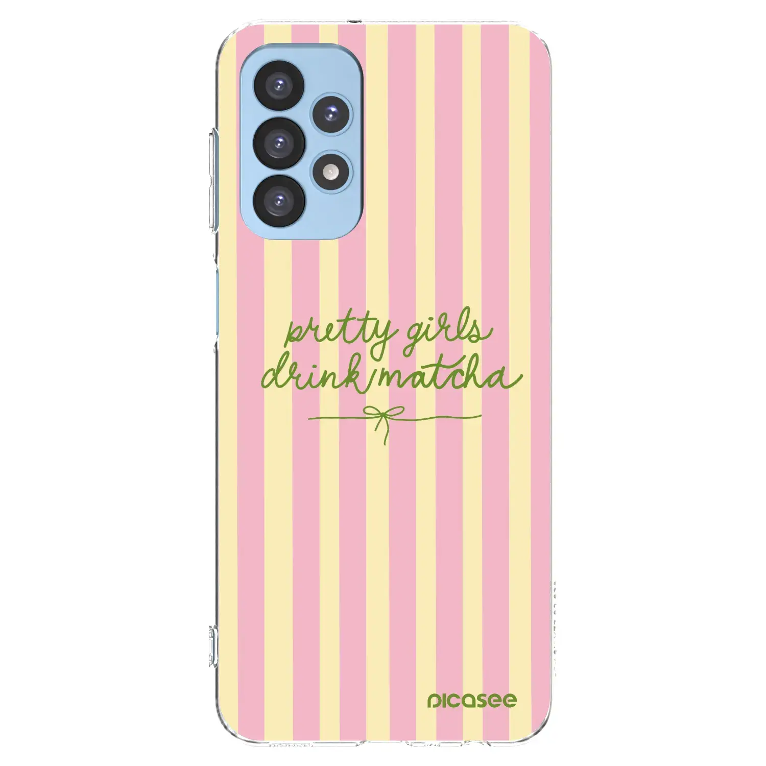 Silikonový průhledný obal pro Samsung Galaxy A23 A235F 4G - Pretty matcha