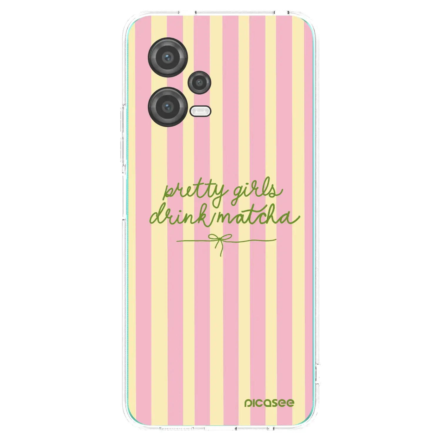 Silikonový průhledný obal pro Xiaomi Poco X5 - Pretty matcha