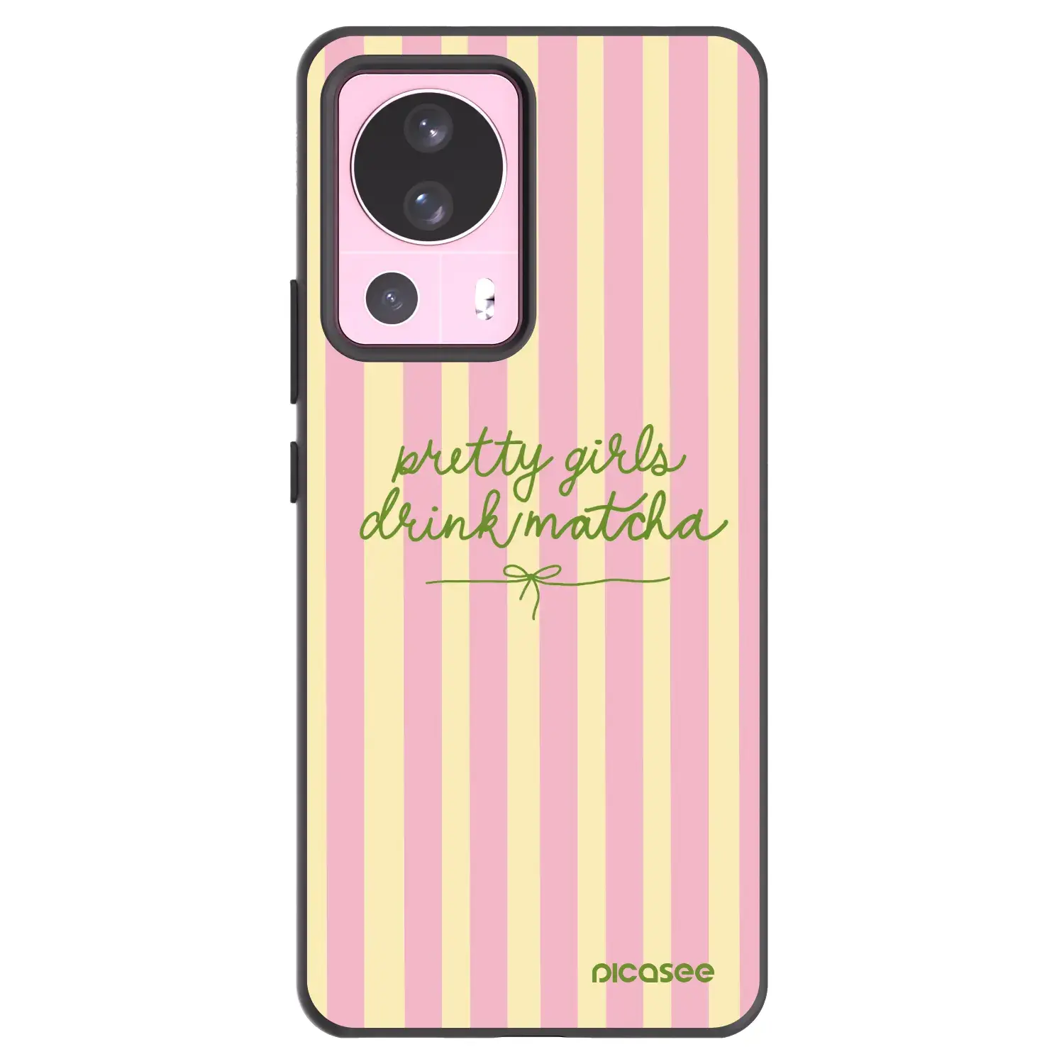 Silikonový černý obal pro Xiaomi 13 Lite - Pretty matcha