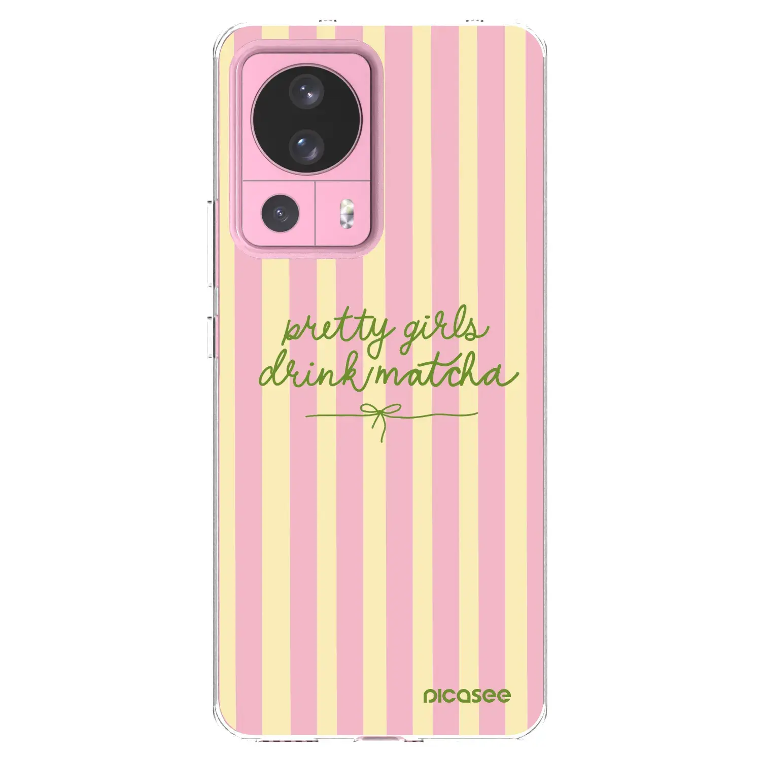 Silikonový průhledný obal pro Xiaomi 13 Lite - Pretty matcha