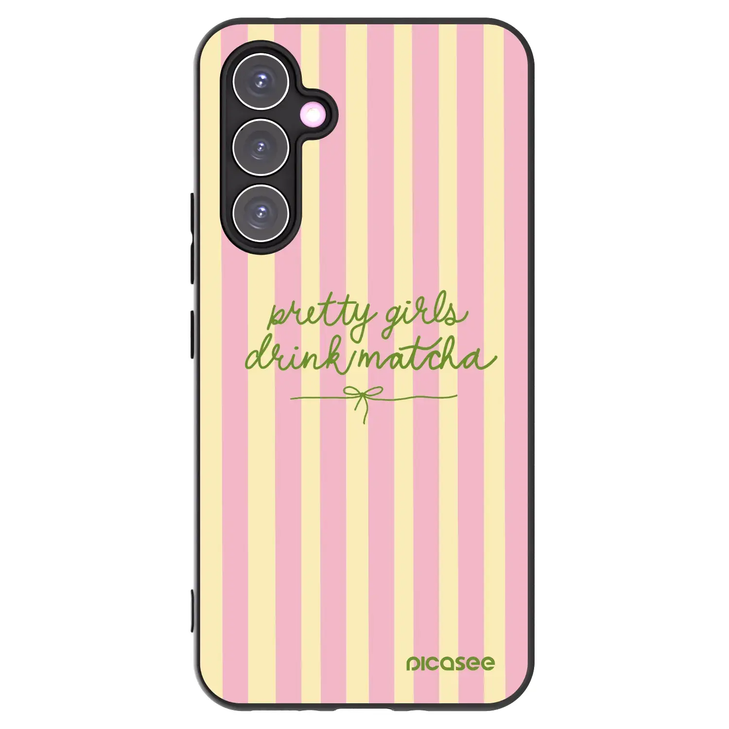 Silikonový černý obal pro Samsung Galaxy A54 5G A546B - Pretty matcha