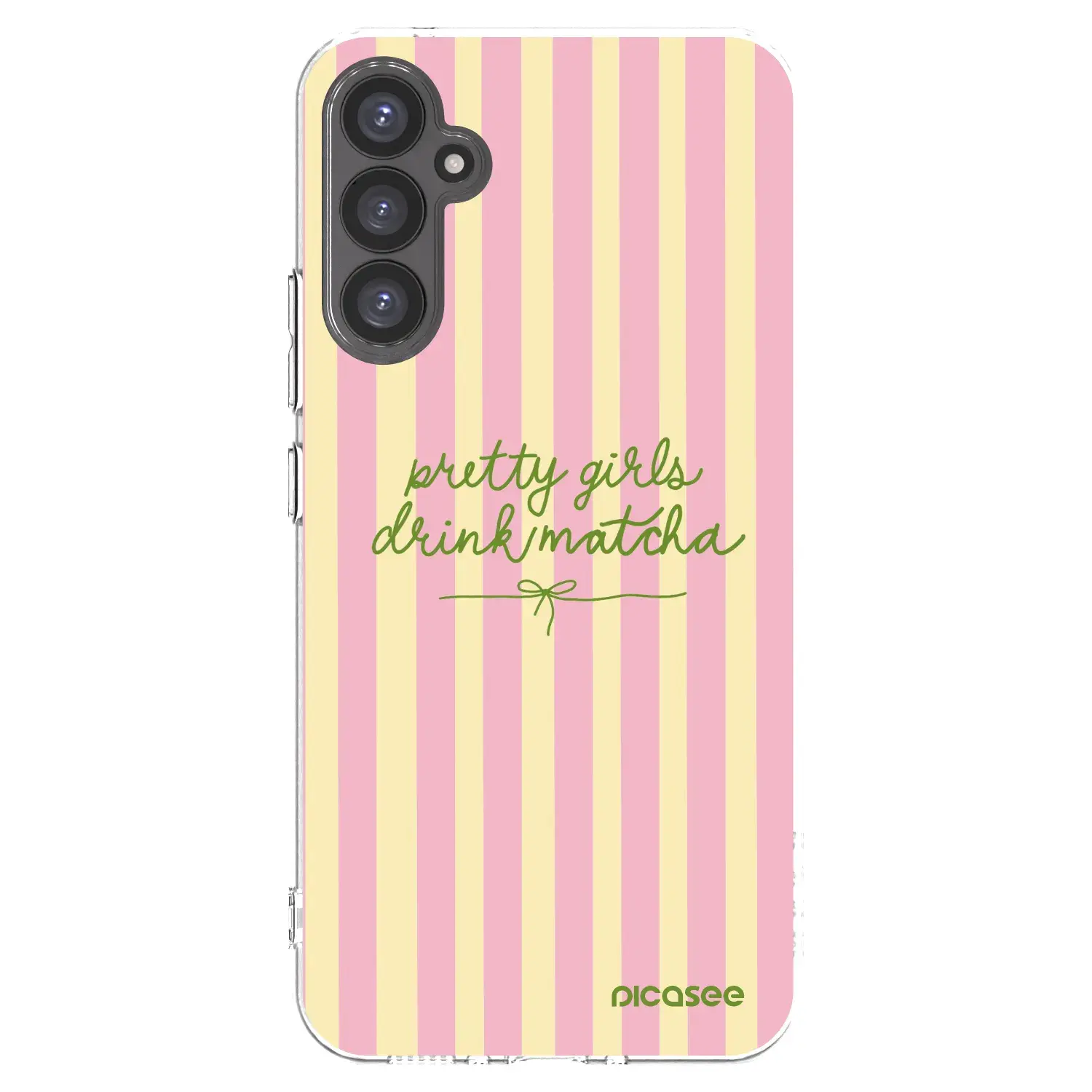Silikonový průhledný obal pro Samsung Galaxy A34 5G A346B - Pretty matcha