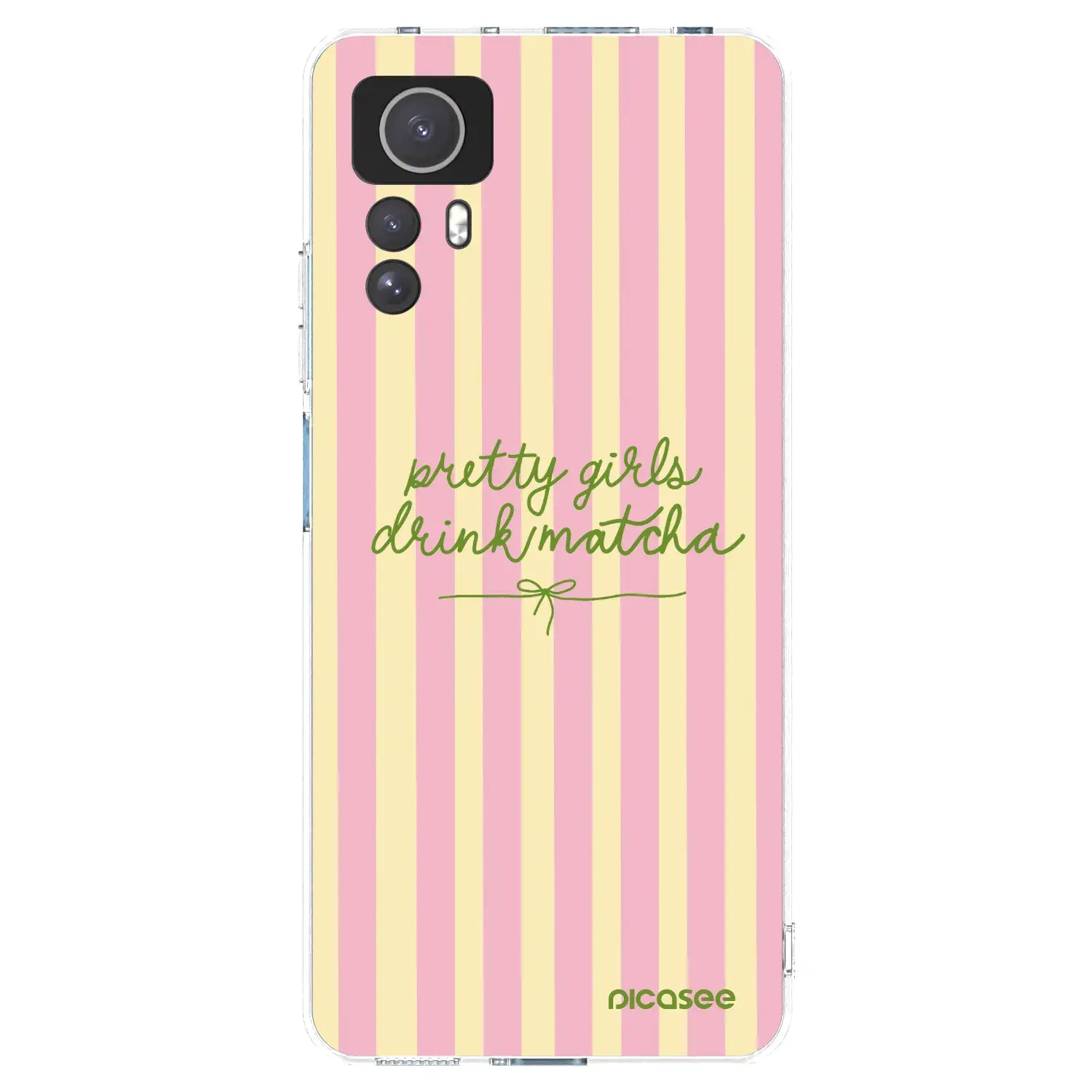 Silikonový průhledný obal pro Xiaomi Redmi Note 12S - Pretty matcha