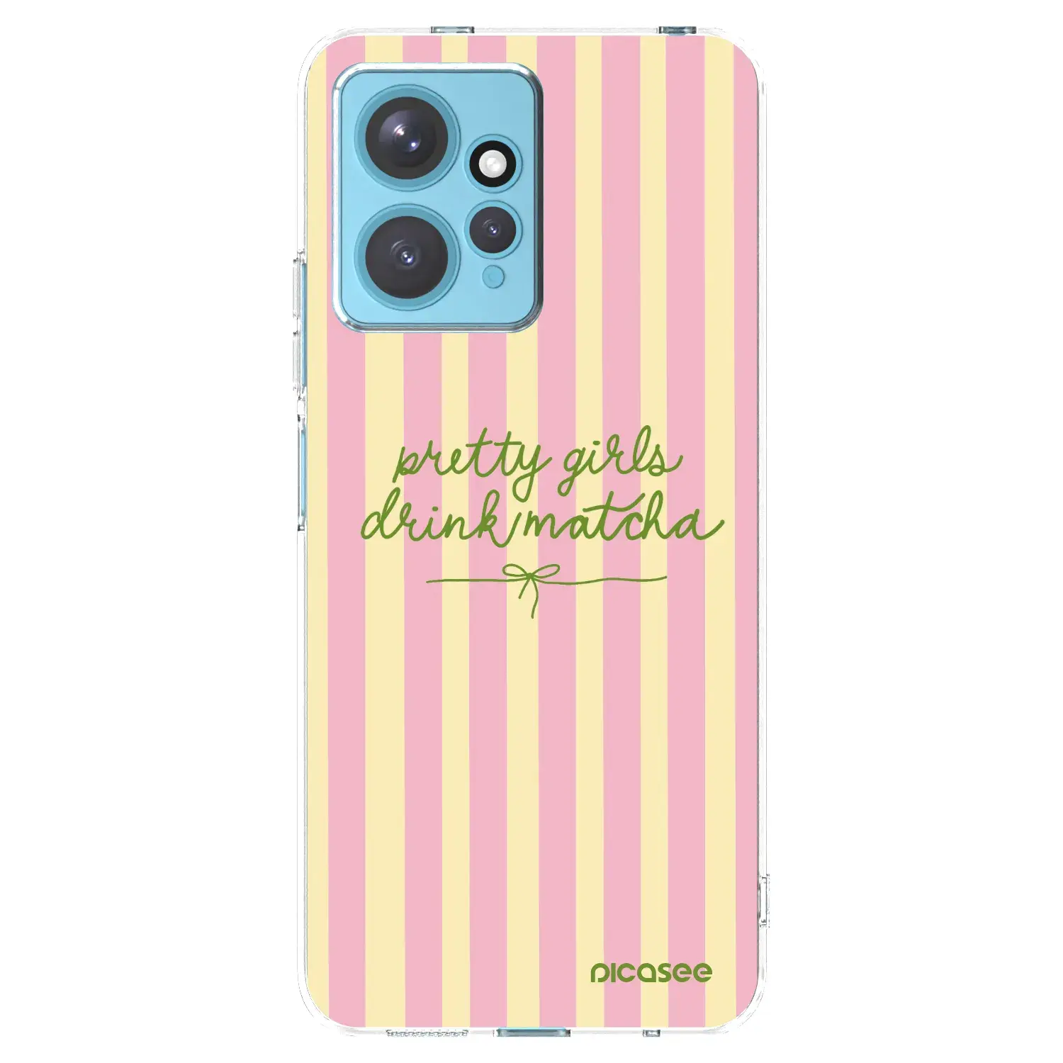 Silikonový průhledný obal pro Xiaomi Redmi Note 12 4G - Pretty matcha