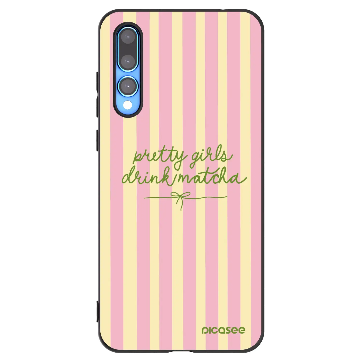Silikonový černý obal pro Huawei P20 Pro - Pretty matcha