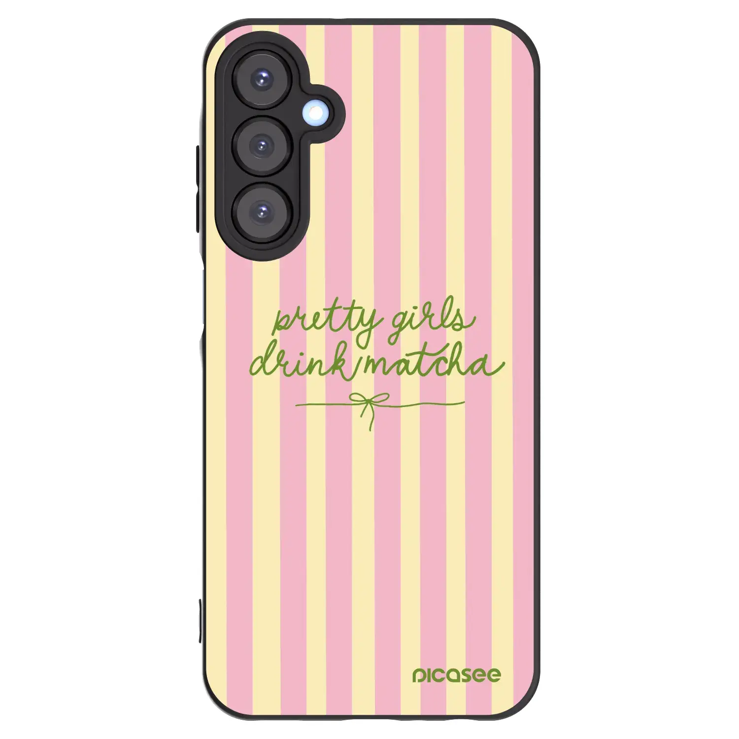 Silikonový černý obal pro Samsung Galaxy A25 A256B 5G - Pretty matcha
