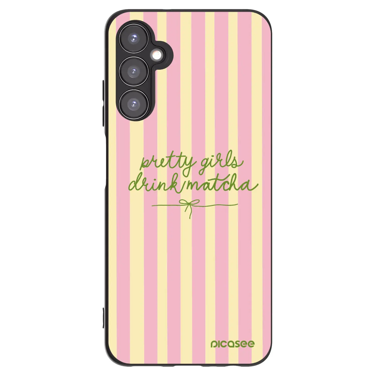 Silikonový černý obal pro Samsung Galaxy A05s A057G - Pretty matcha