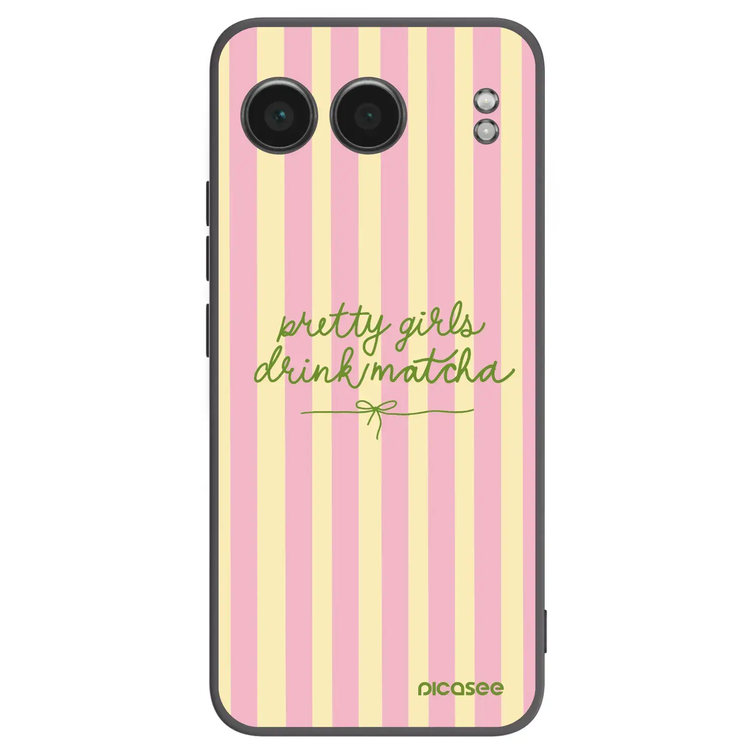 Silikonový černý obal pro OnePlus Nord 4 - Pretty matcha