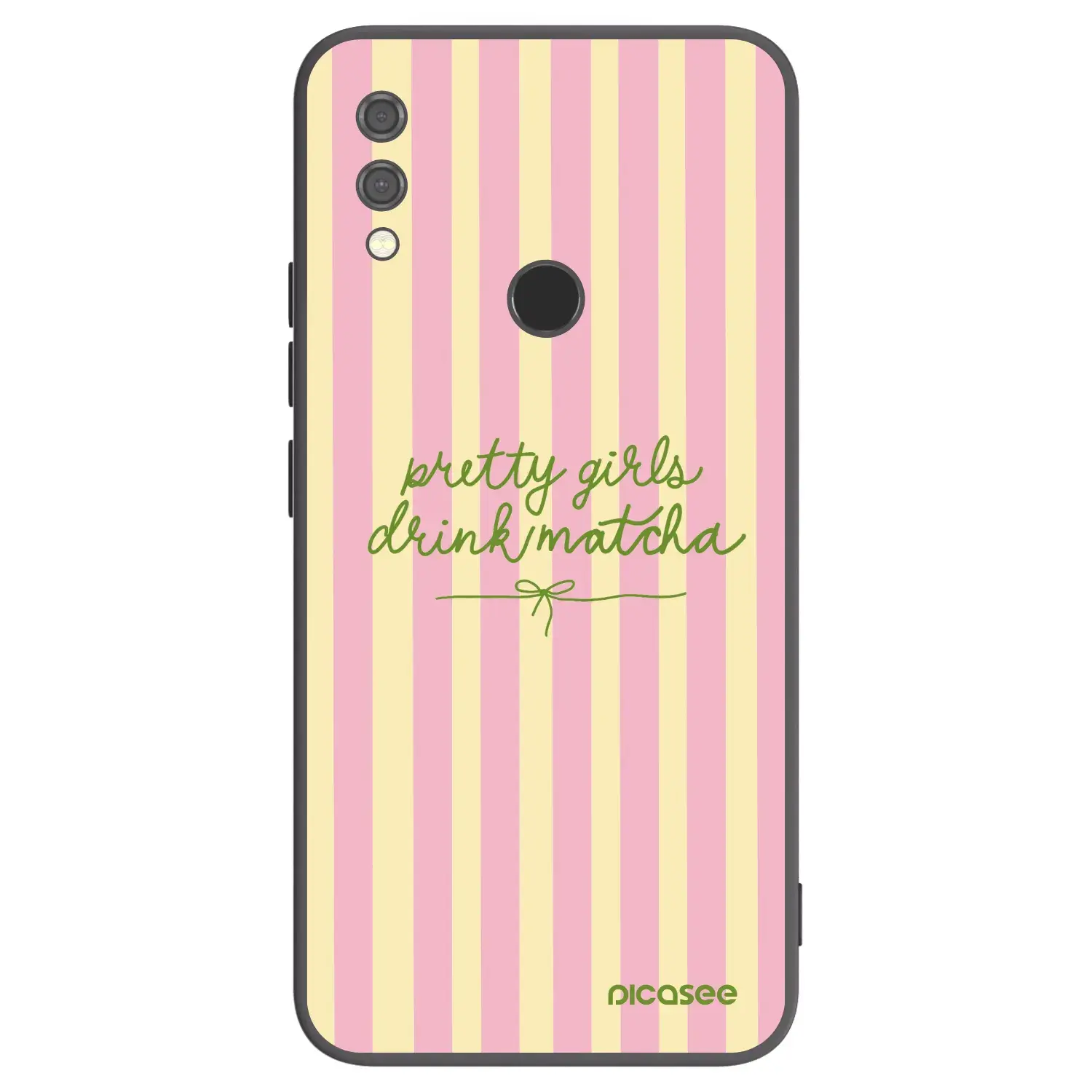 Silikonový černý obal pro Xiaomi Redmi Note 7 - Pretty matcha