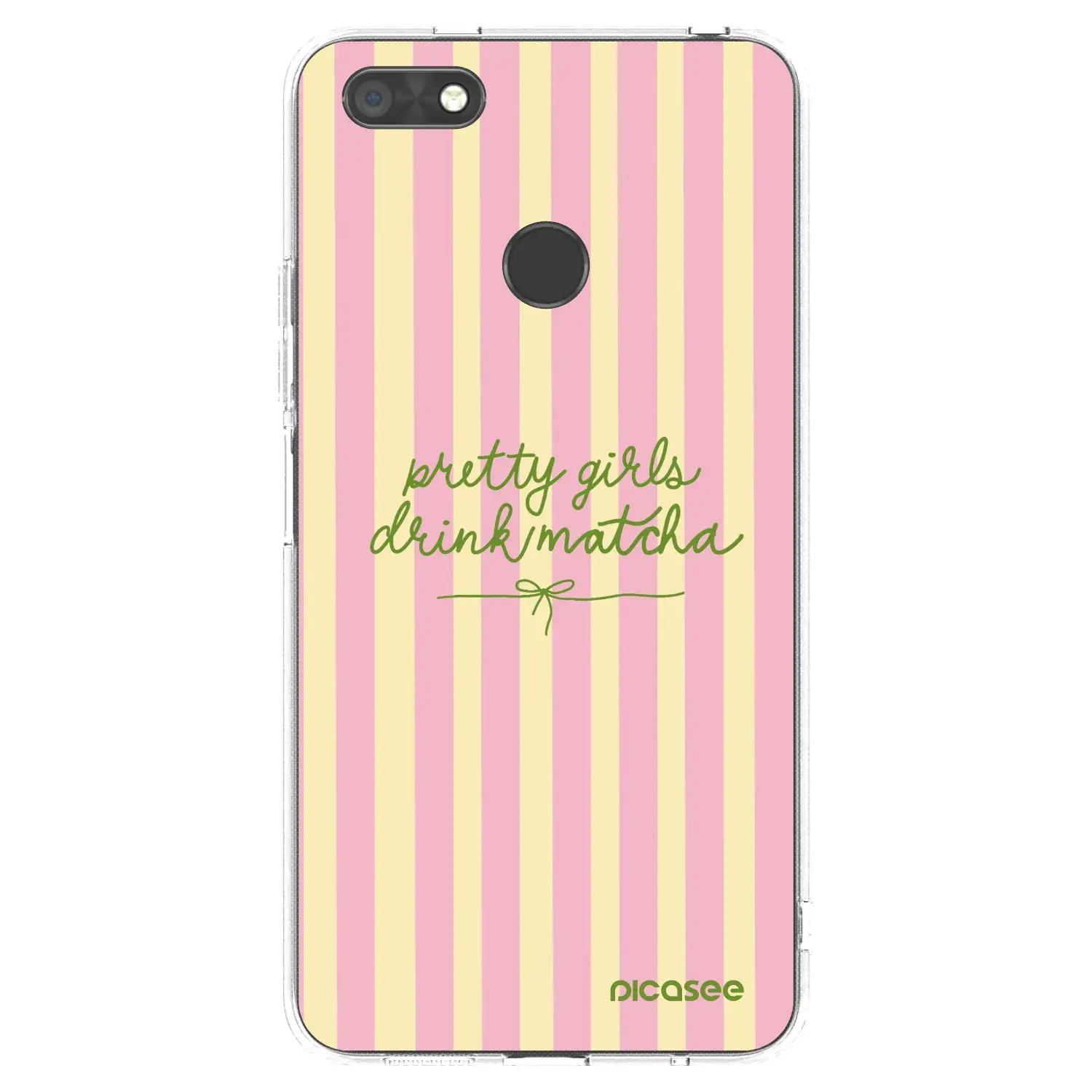 Silikonový průhledný obal pro Huawei P9 Lite Mini - Pretty matcha