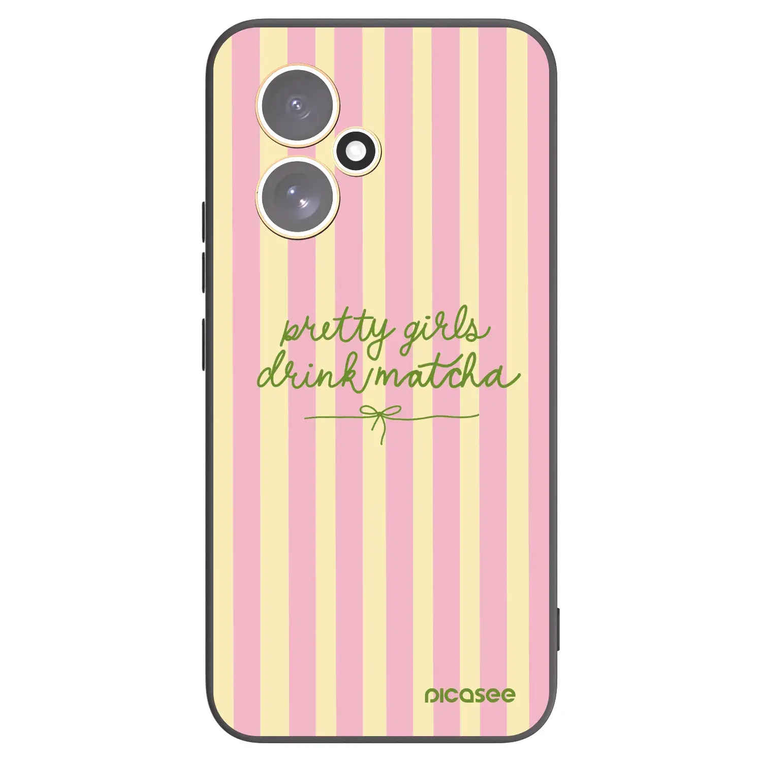 Silikonový černý obal pro Honor 400 5G - Pretty matcha