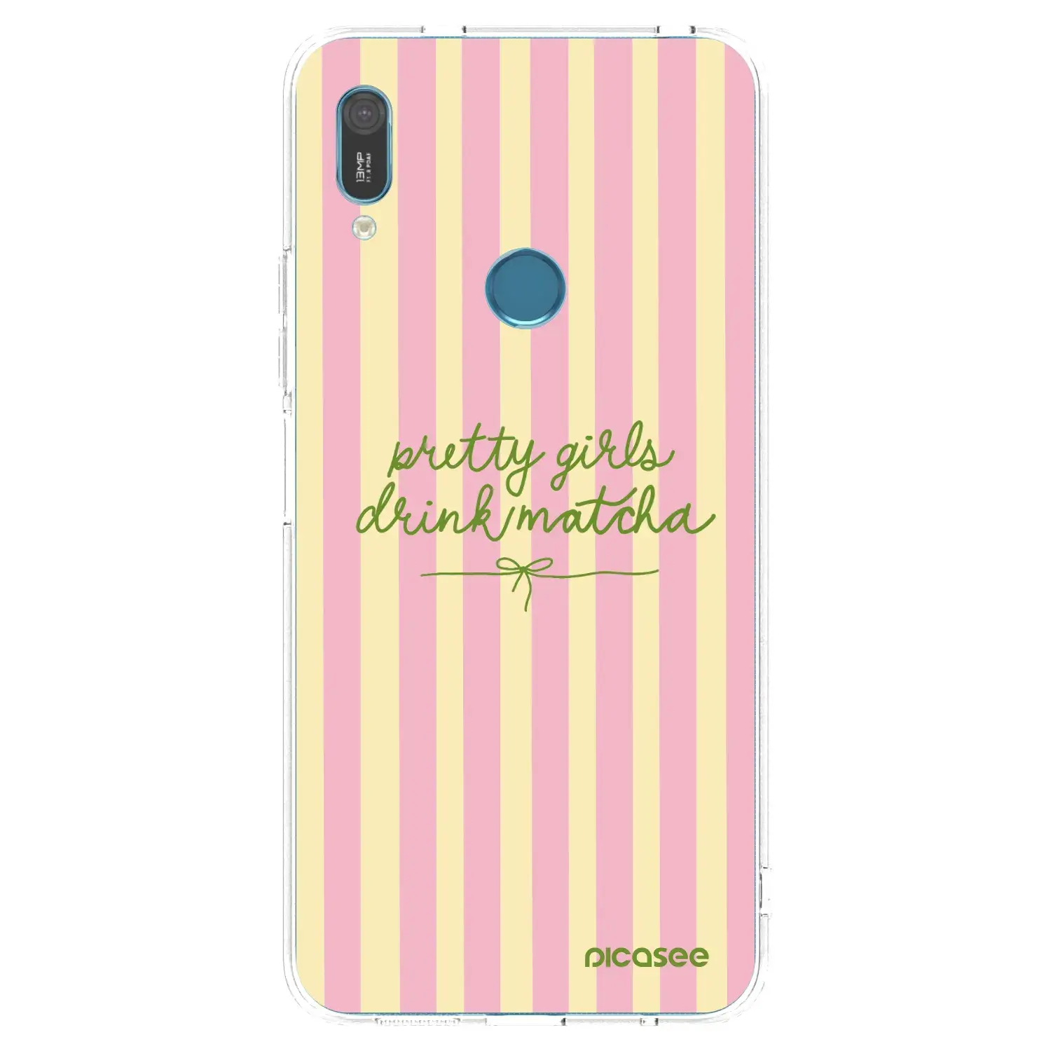 Silikonový průhledný obal pro Huawei Y6 2019 - Pretty matcha