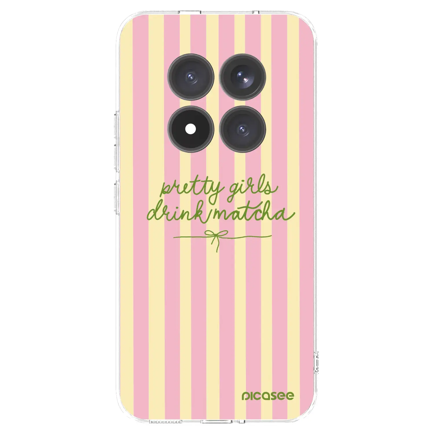 Silikonový průhledný obal pro Xiaomi Redmi Note 15 Pro+ - Pretty matcha